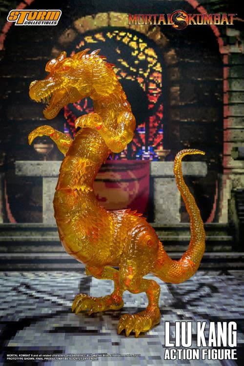 Liu Kang's Mortal Kombat Fatality Dragon Comes to Storm Collectibles