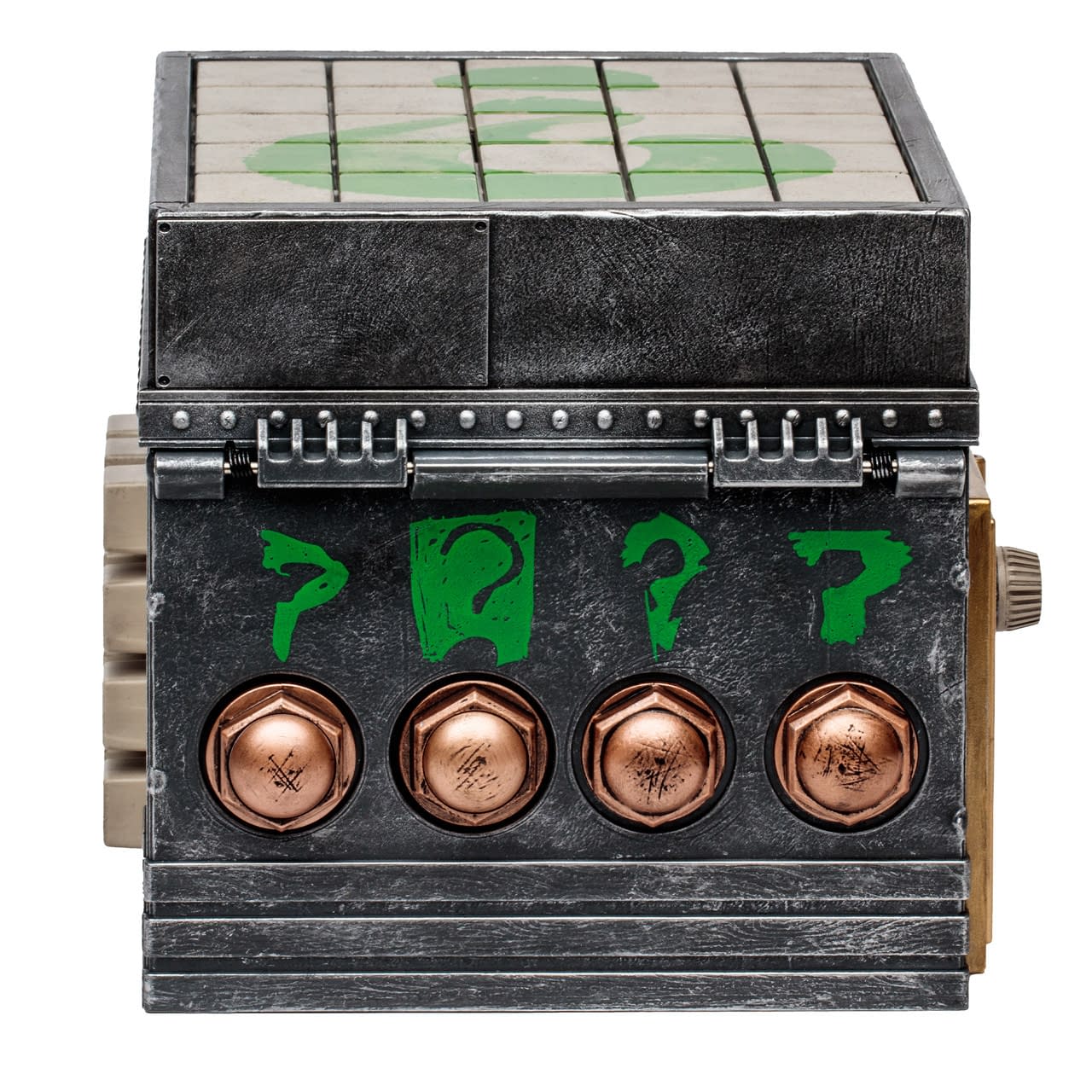 Solve The Riddler's Puzzle Box as Batman with McFarlane Toys 