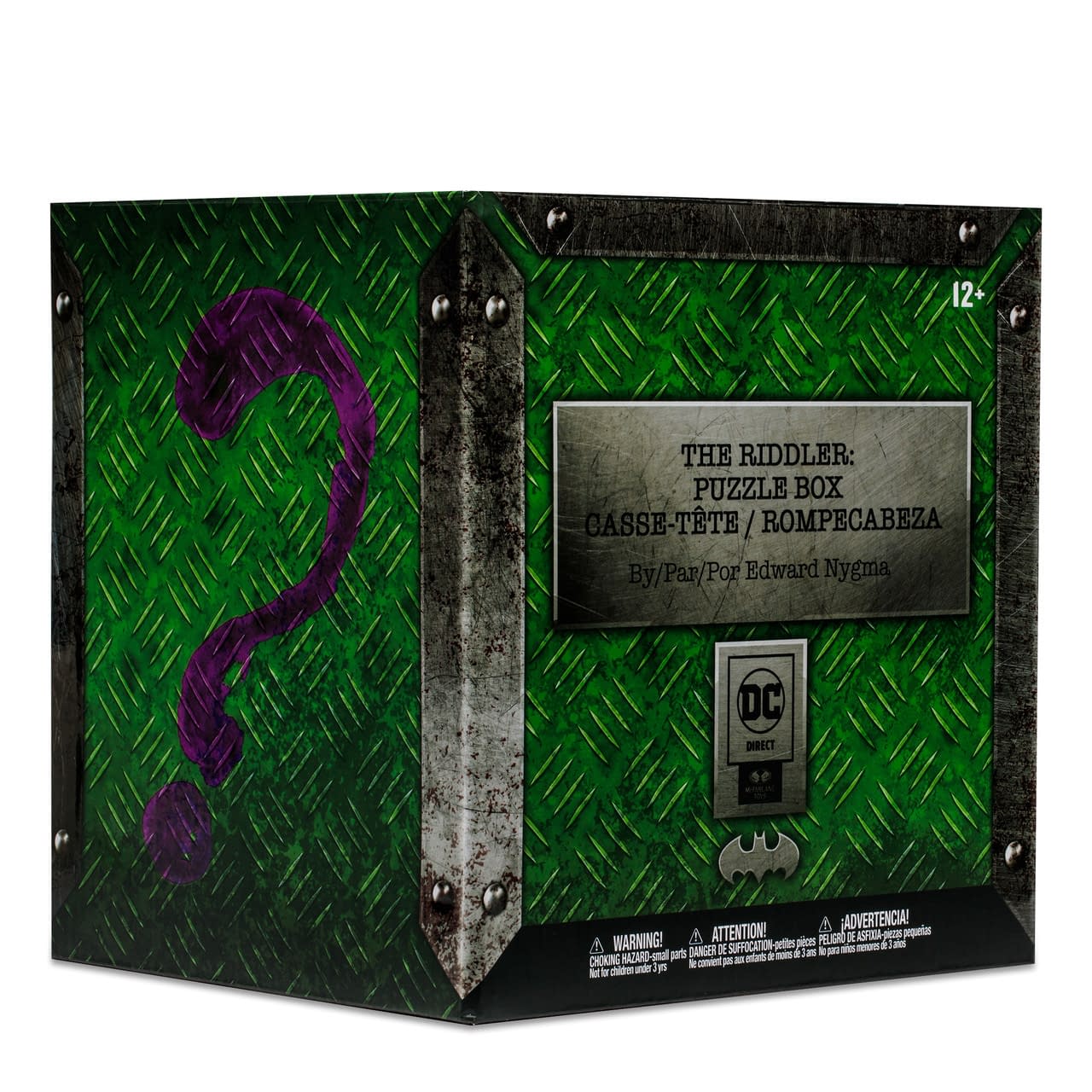 Solve The Riddler's Puzzle Box as Batman with McFarlane Toys 