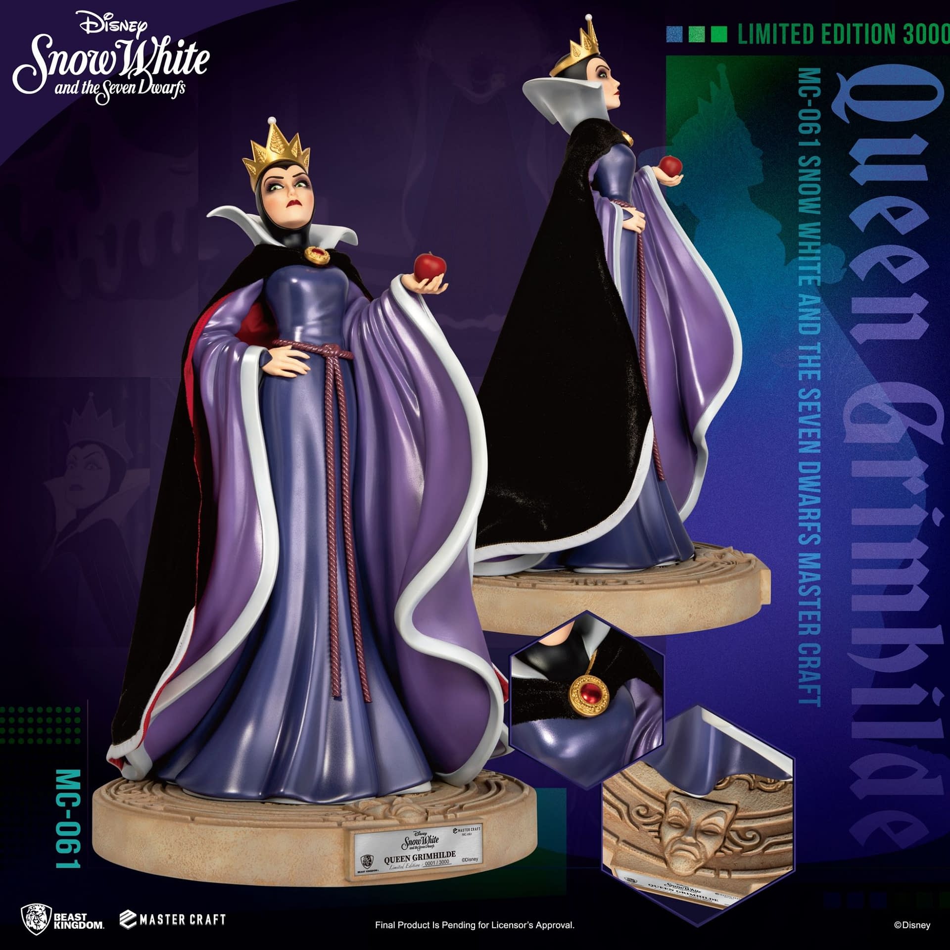 The Evil Queen from Disney's Snow White Arrives at Beast Kingdom