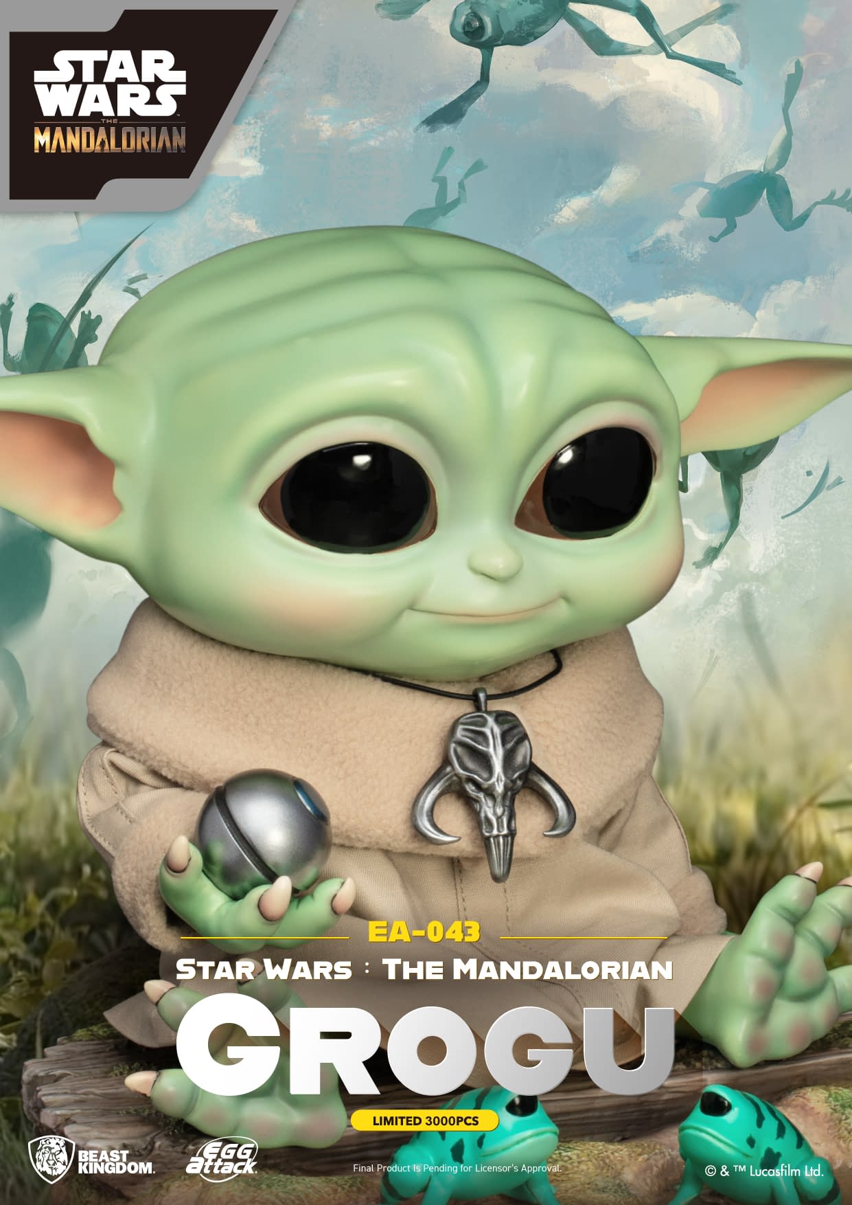 Limited Edition The Mandalorian Grogu Arrives from Beast Kingdom