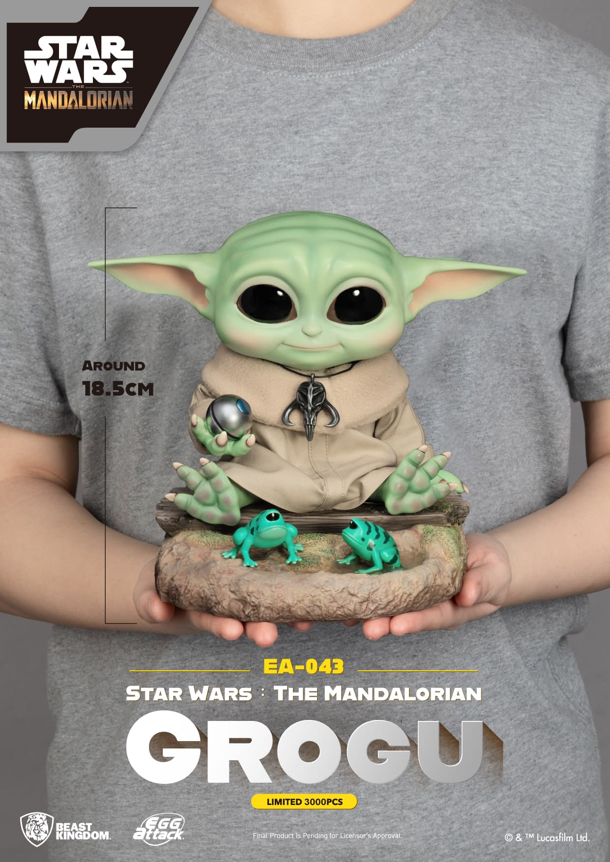 Limited Edition The Mandalorian Grogu Arrives from Beast Kingdom
