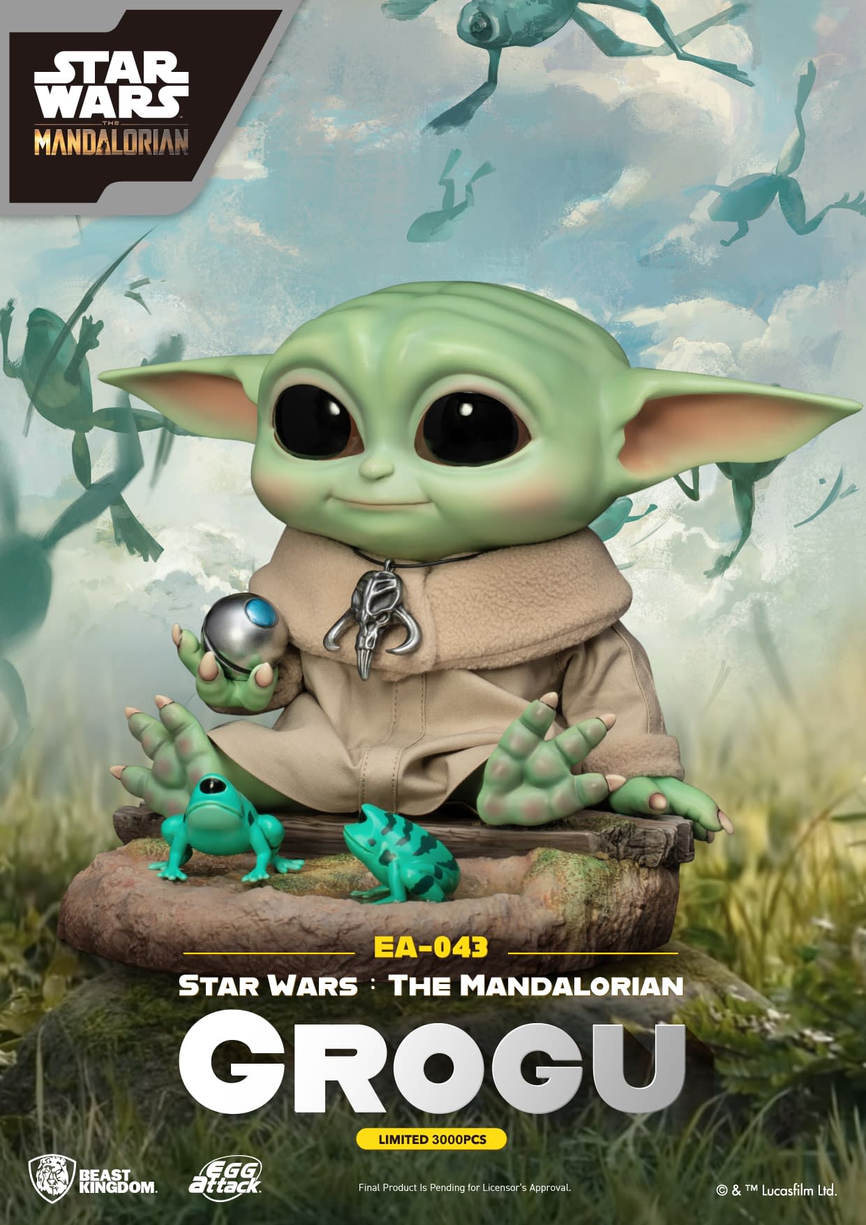 Limited Edition The Mandalorian Grogu Arrives from Beast Kingdom