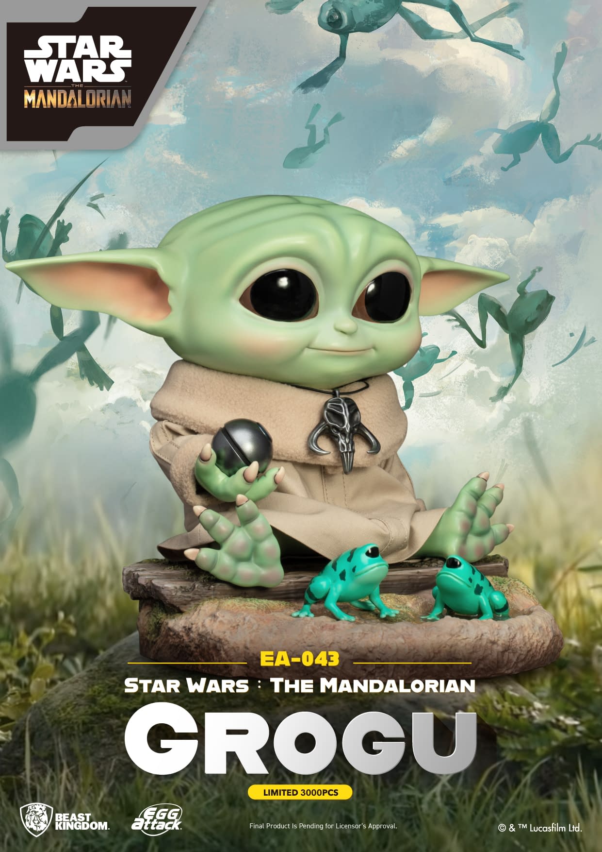 Limited Edition The Mandalorian Grogu Arrives from Beast Kingdom