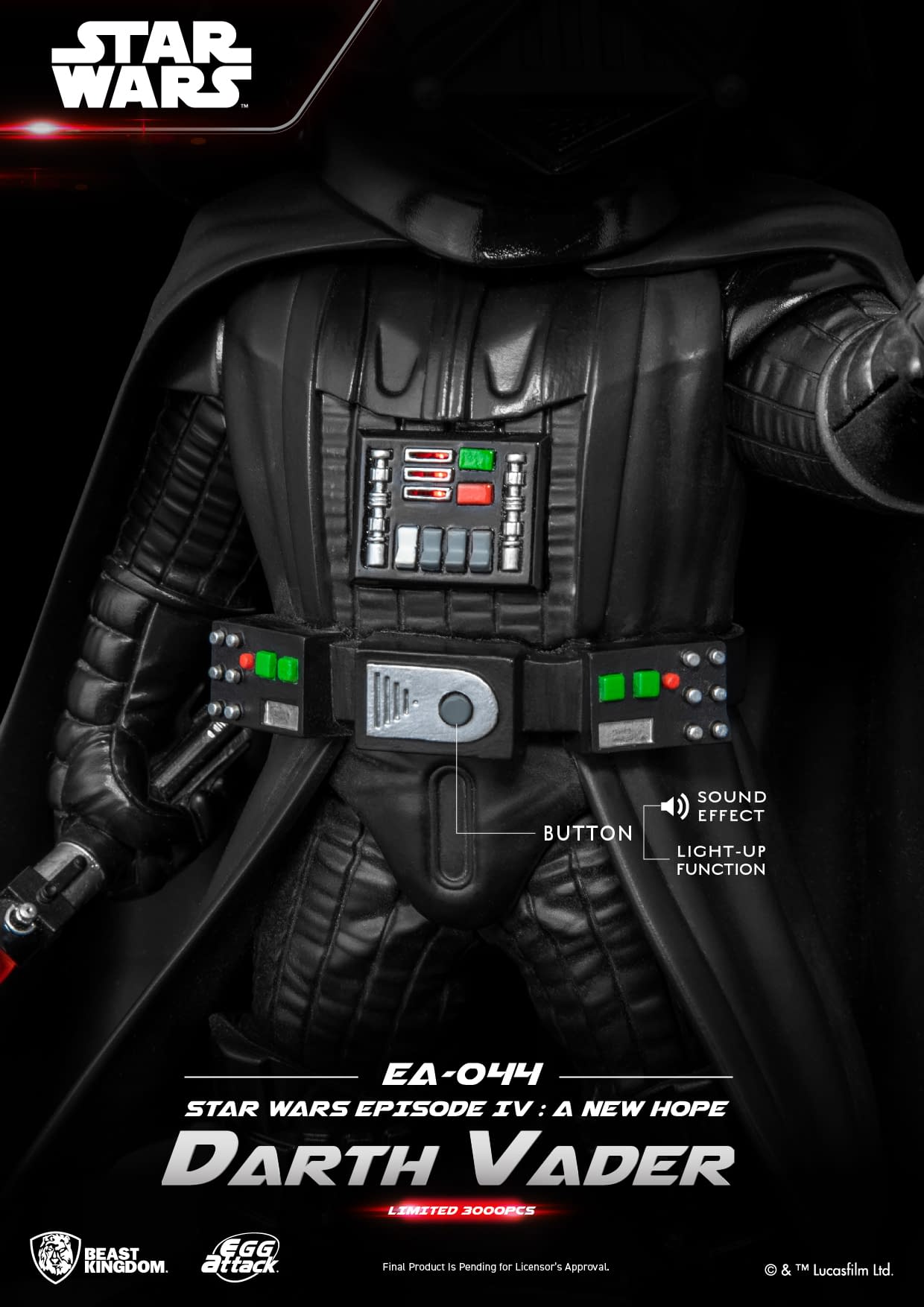 Embrace the Power of the Dark Side with Darth Vader and Beast Kingdom 