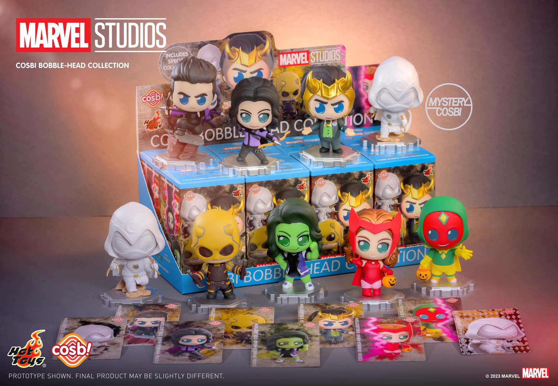 New Marvel Studios Disney+ Cosbi Series 2 Minis Incoming from Hot Toys
