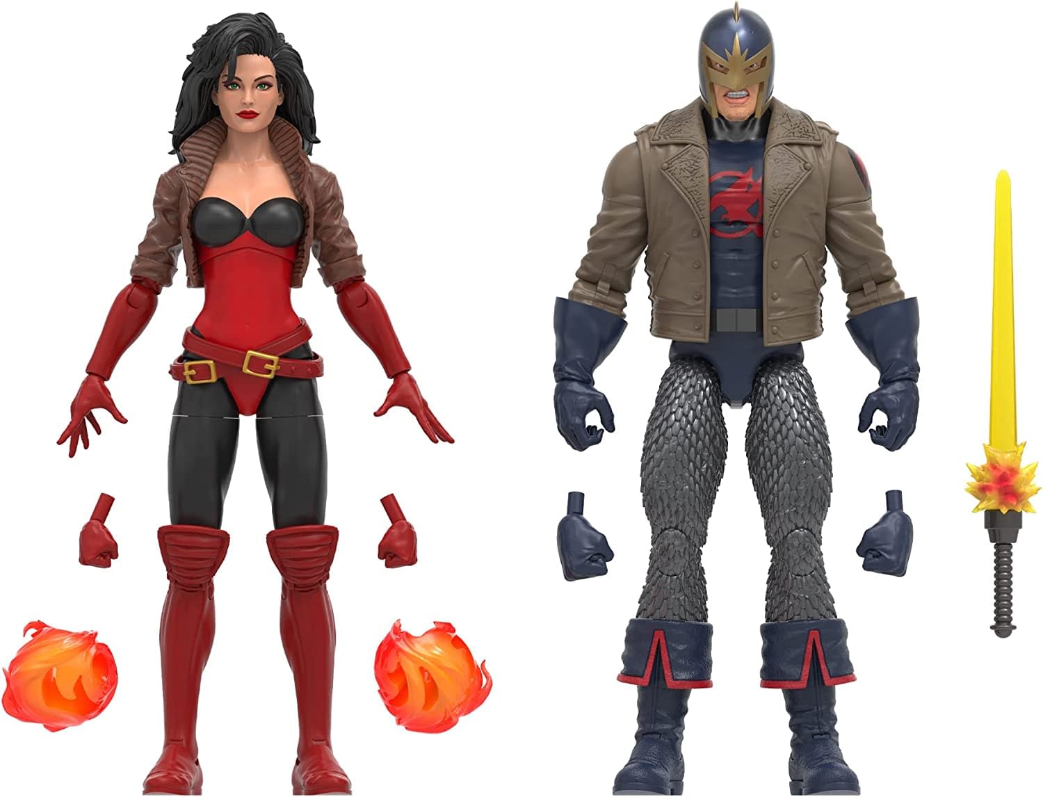 Avengers 60th Anniversary Marvel Legends Black Knight & Sersi 2-Pack