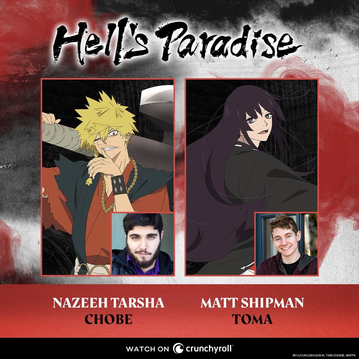 Hell's Paradise (English Dub) Screening and Choosing - Watch on Crunchyroll