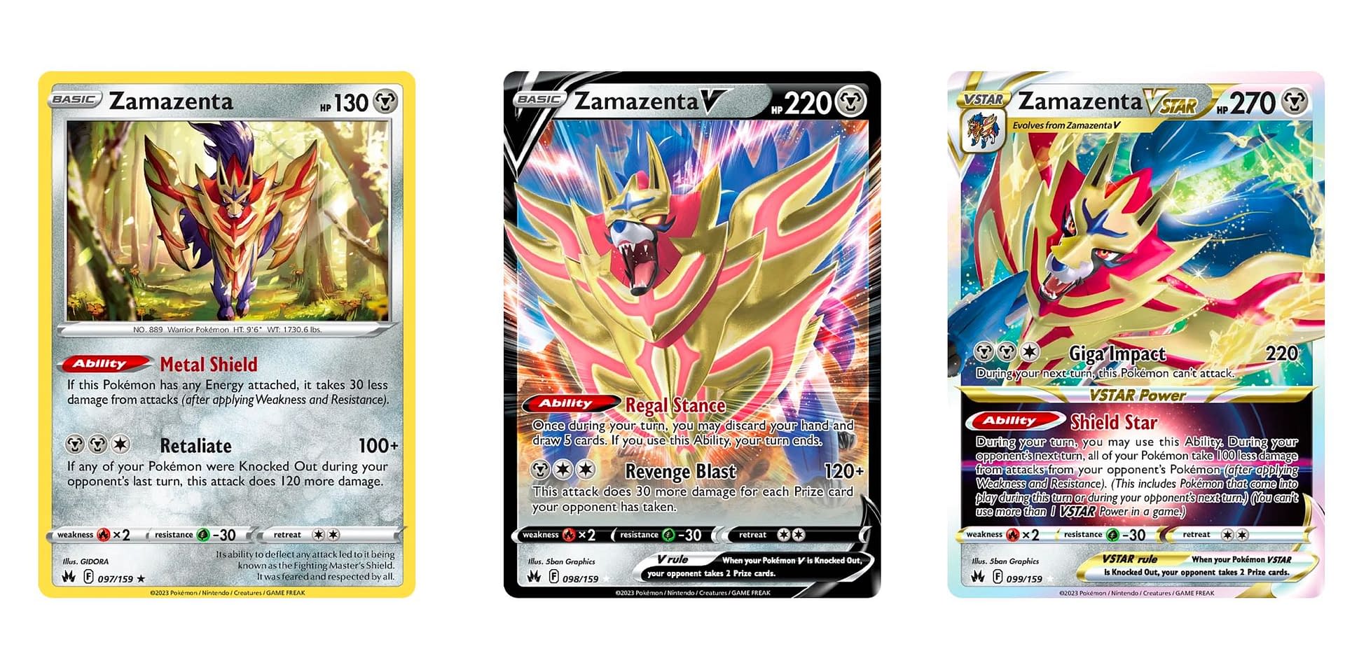 Zamazenta, Crown Zenith, TCG Card Database