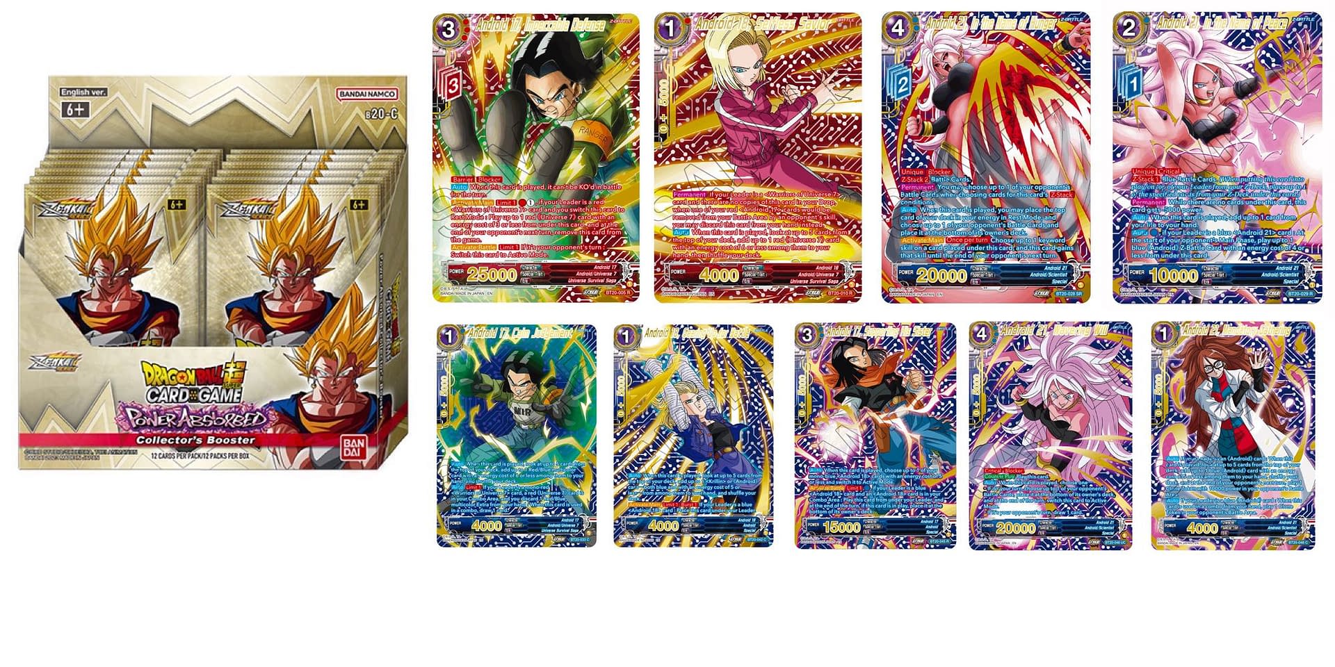 Dragon Ball Super Reveals Collector Booster: Gold Foil Cards Pt 4