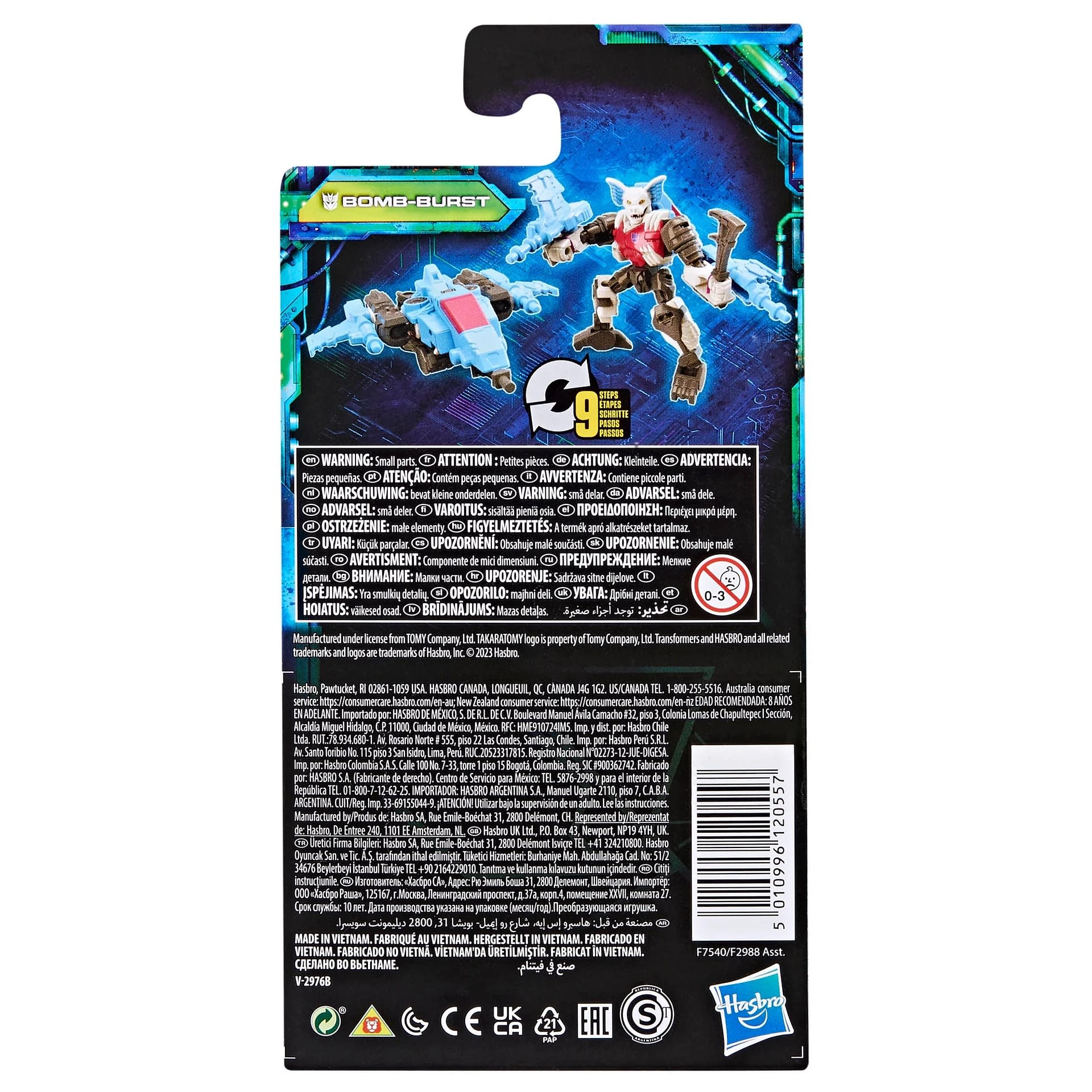 Transformers Legacy Evolution Bomb-Burst Hunts for Food at Hasbro 