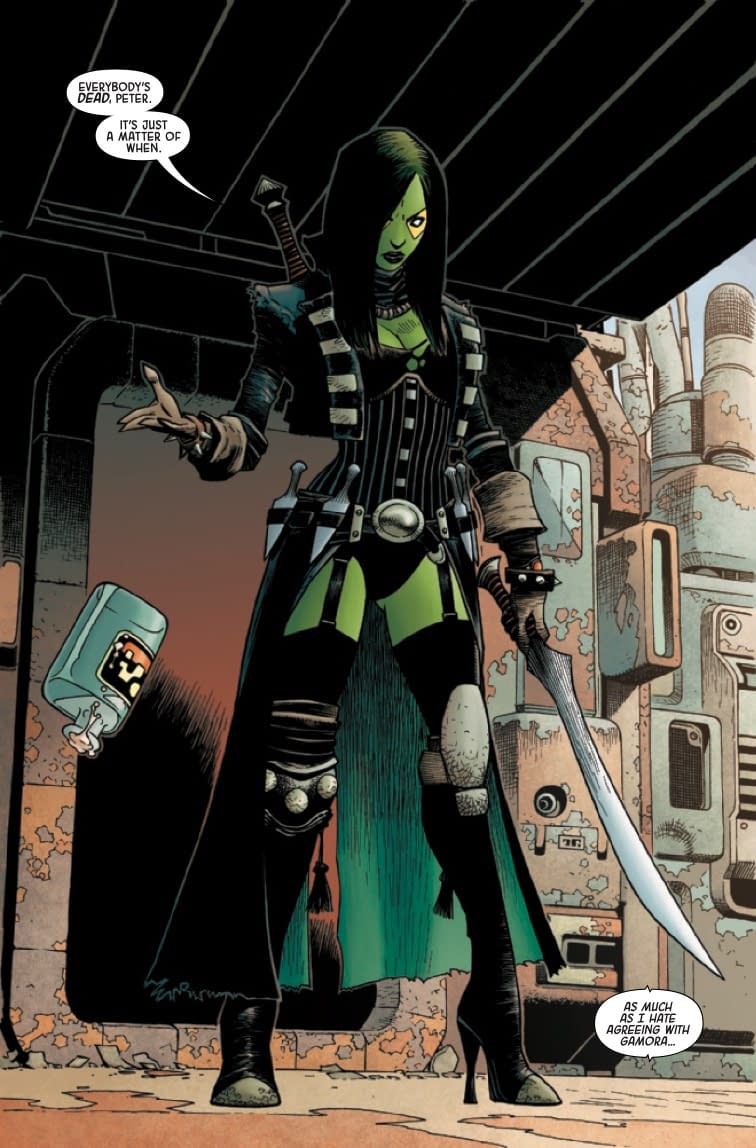 guardians of the galaxy gamora comic