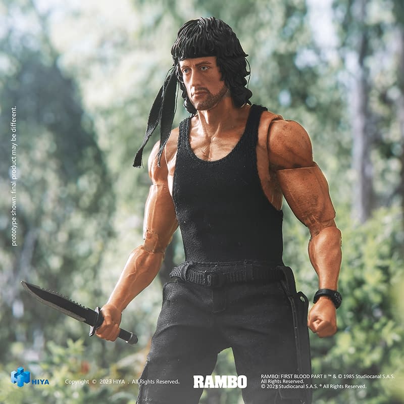 Prepare for Rambo: First Blood Part II with Hiya Toys Exquisite Super