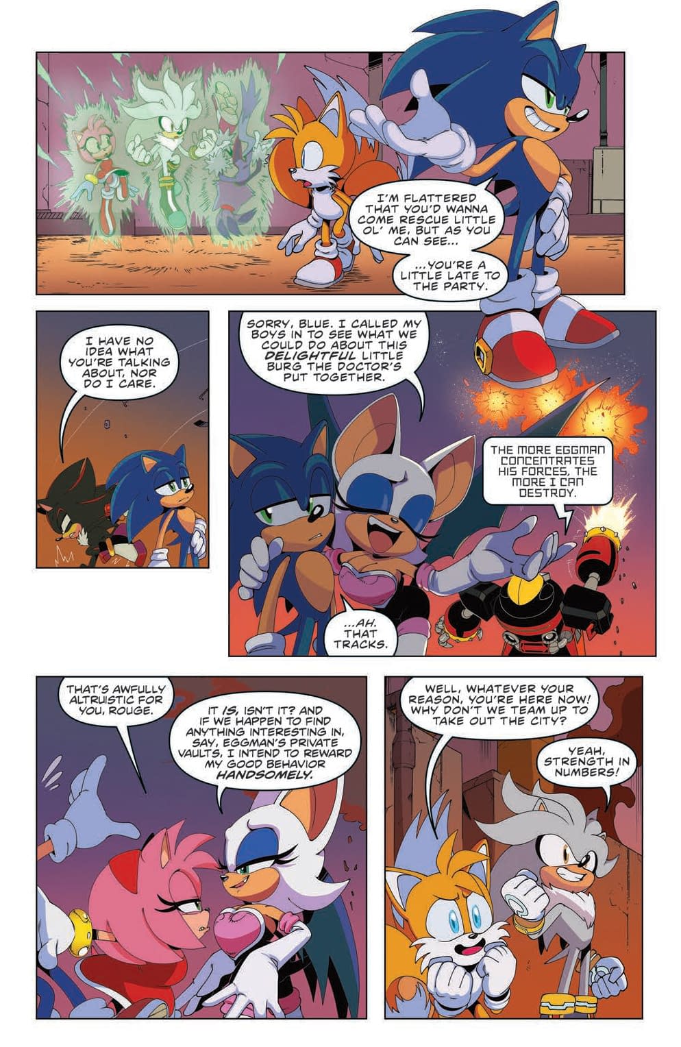 Sonic The Hedgehog (2018-) – IDW Publishing