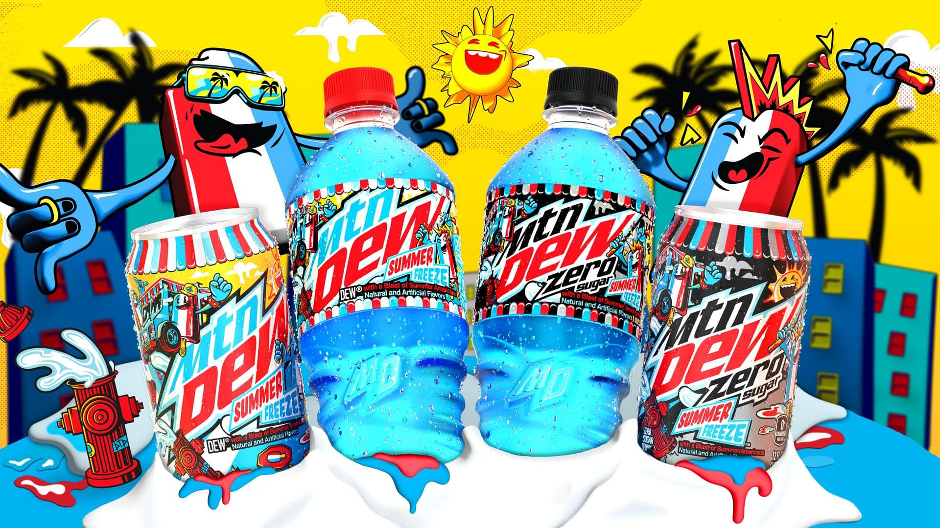 Mountain Dew Announces MTN DEW Summer Freeze Flavor Mountain Dew Announces MTN DEW Summer Freeze Flavor