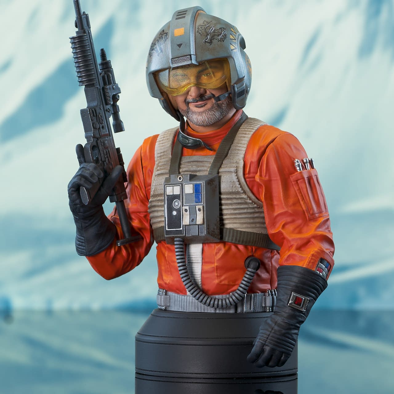 Star Wars Trapper Wolf Flies On In with Limited Gentle Giant Statue 
