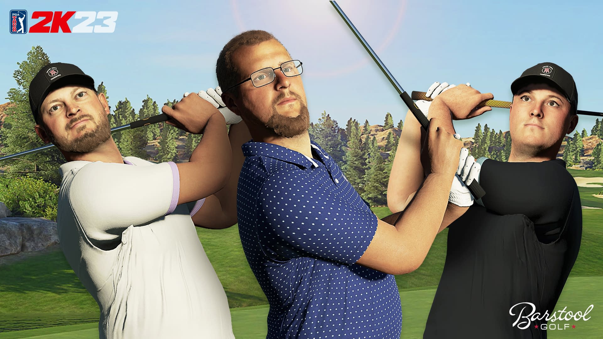 Barstool Sports Crew Available To Tour Play 2K23 PGA In