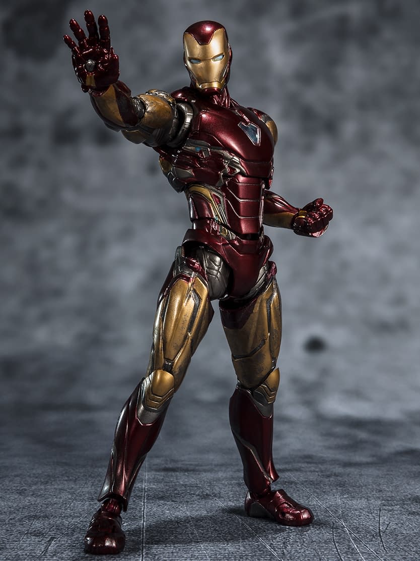 Iron Man Heroically Lands at S.H.Figuarts with Five Years Later Edition 