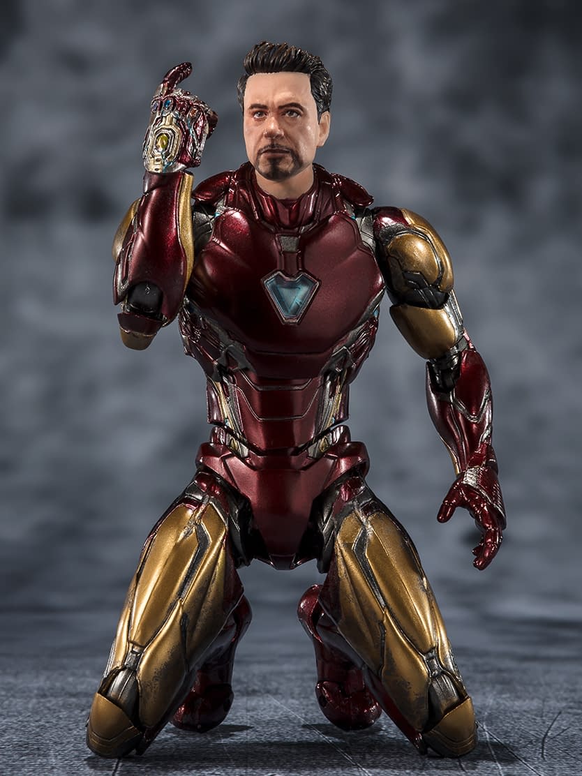 Iron Man Heroically Lands at S.H.Figuarts with Five Years Later Edition 