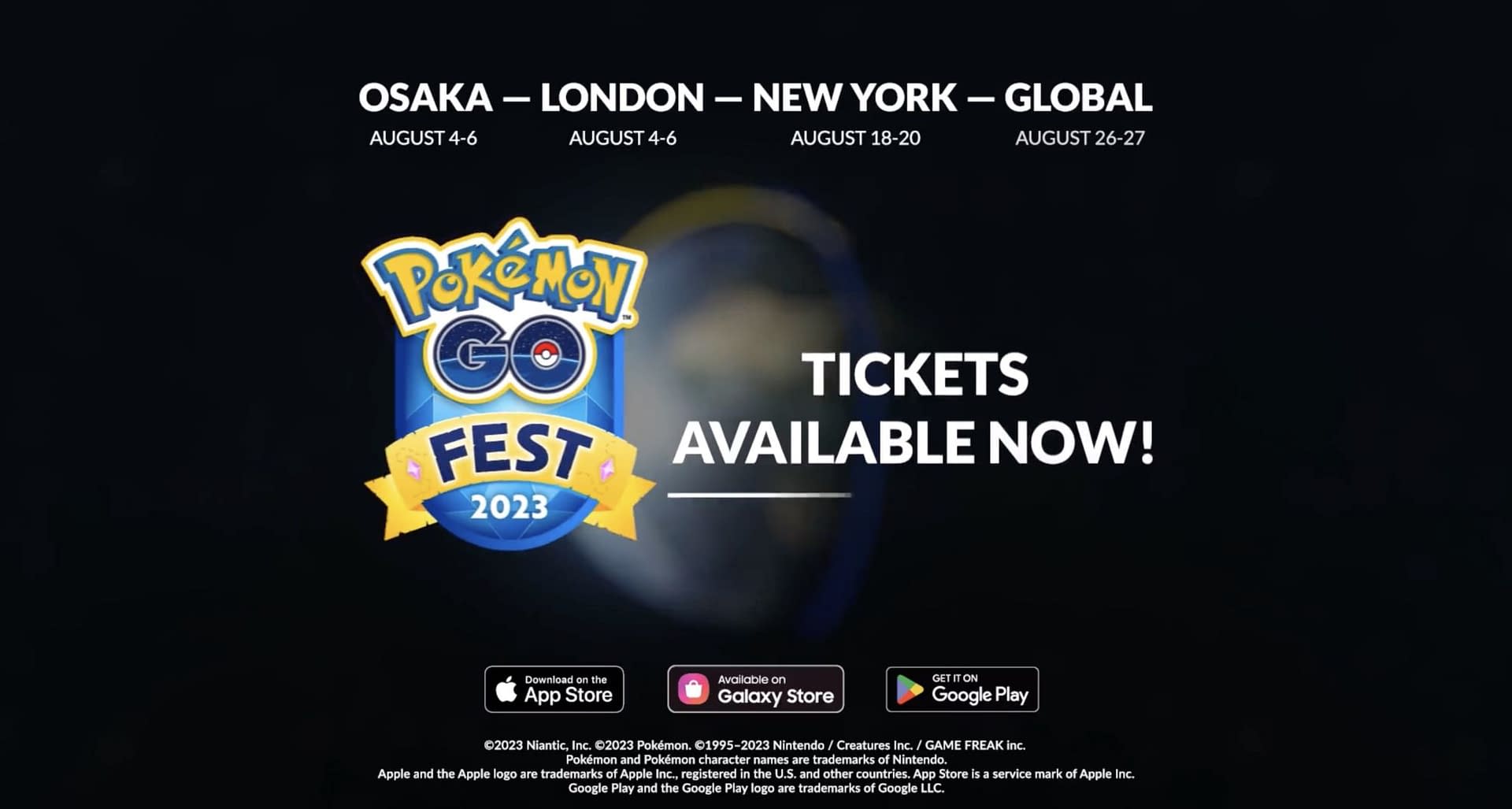 Pokémon GO Fest 2023: New York City