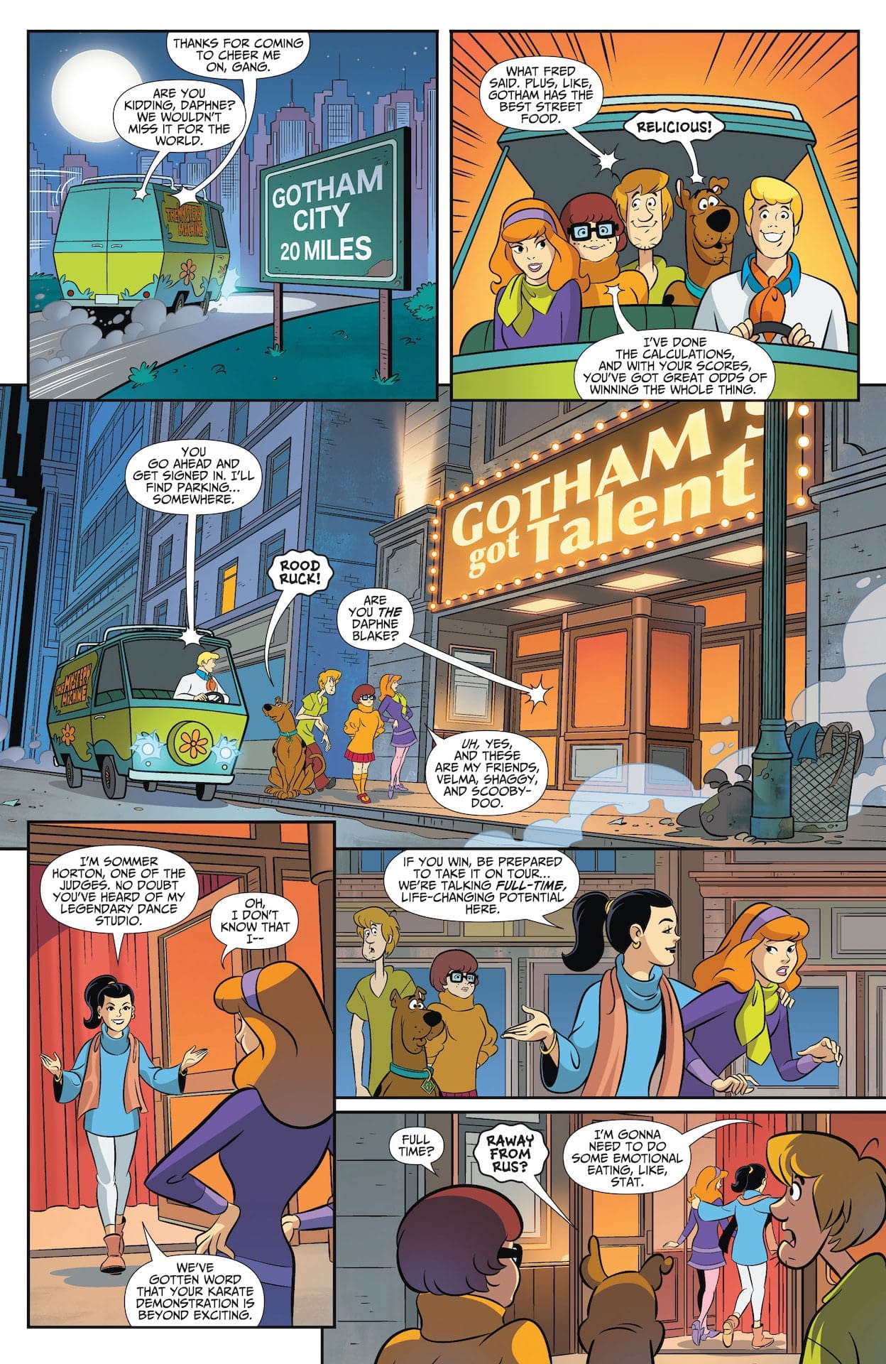 Batman and ScoobyDoo Mysteries 7 Preview Gotham's Got Talent