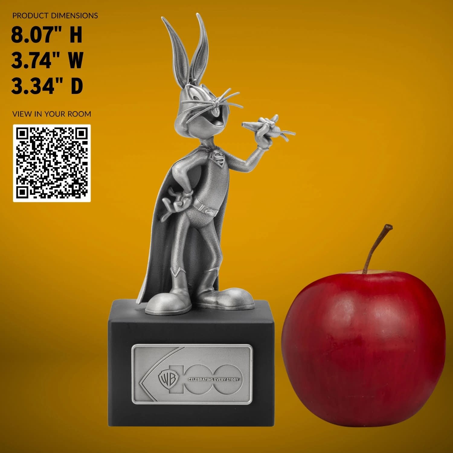 Looney Tunes x Justice League Pewter Statues Debut from Royal Selangor