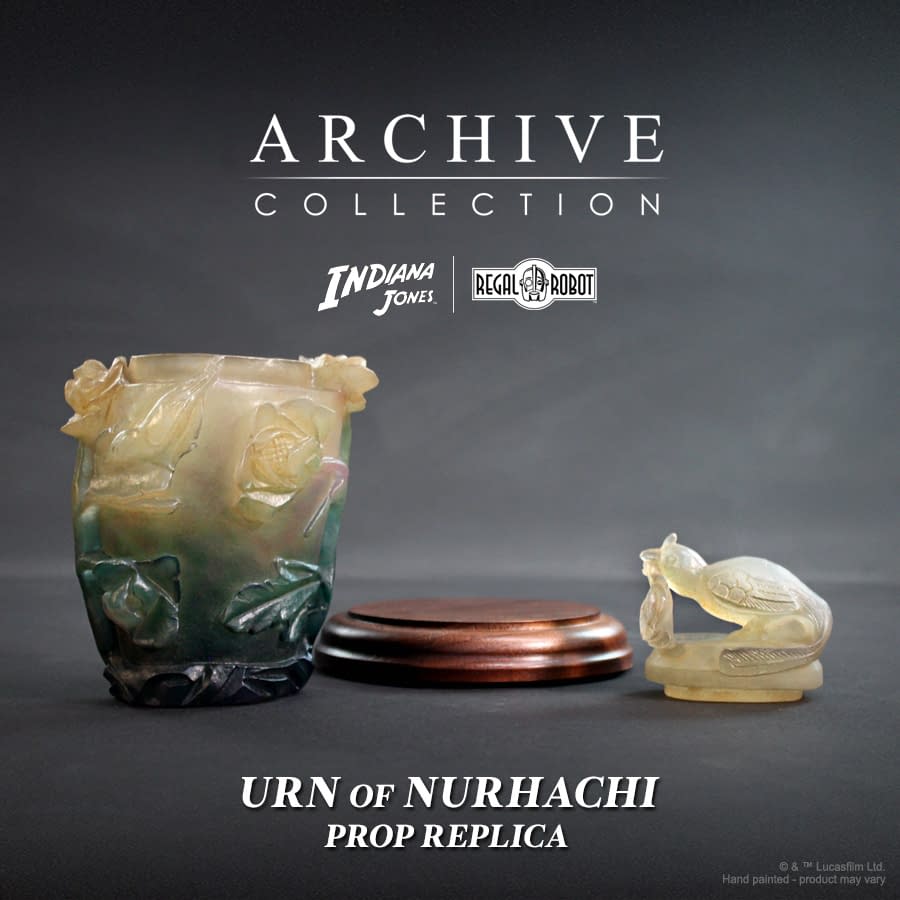 Regal Robot Brings Indiana Jones Nurhachi Urn Artifact to Life 