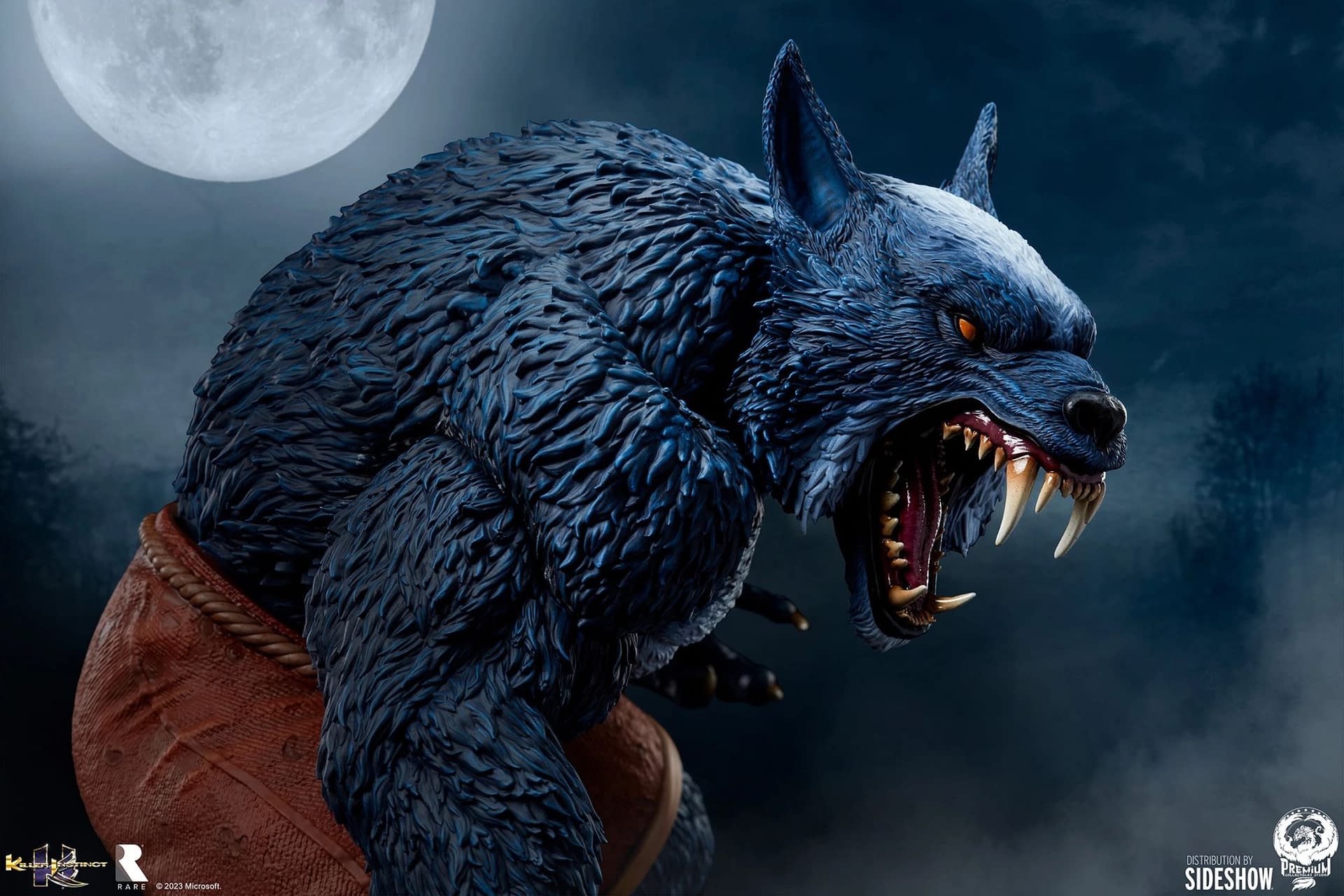 Howl At the Moon with PCS's New Killer Instinct Sabrewulf Statue 