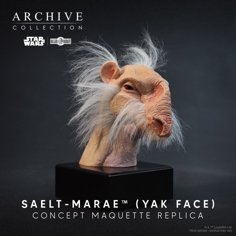 Regal Robot Star Wars Yak Face Concept Maquette Replica Sells Out