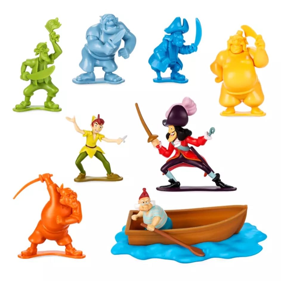 Disney Adventurer 6 Peter Pan and Captain Hook Action Figures