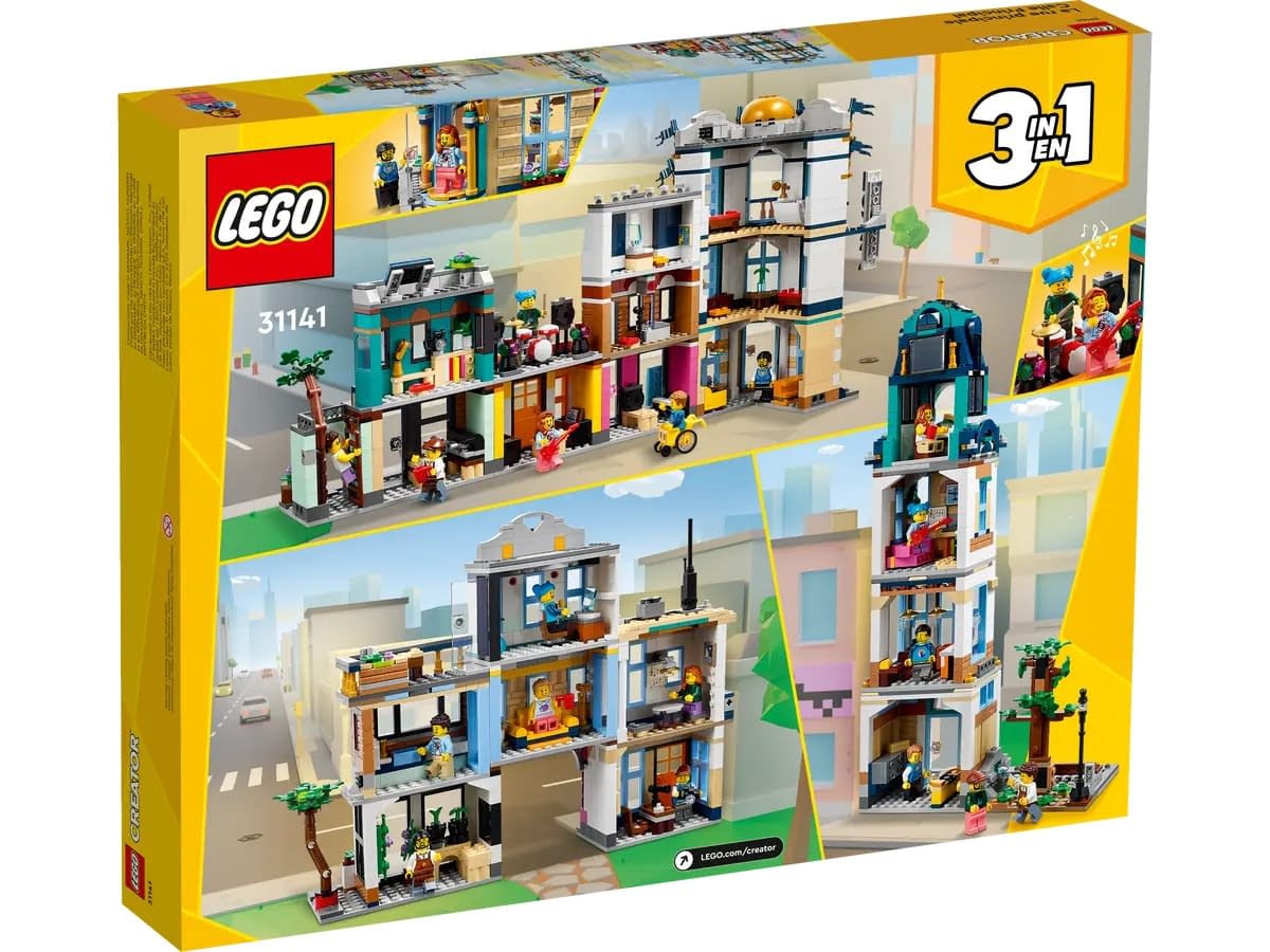 Enhance your LEGO City with the LEGO Creator 3-in-1 Main Street Set