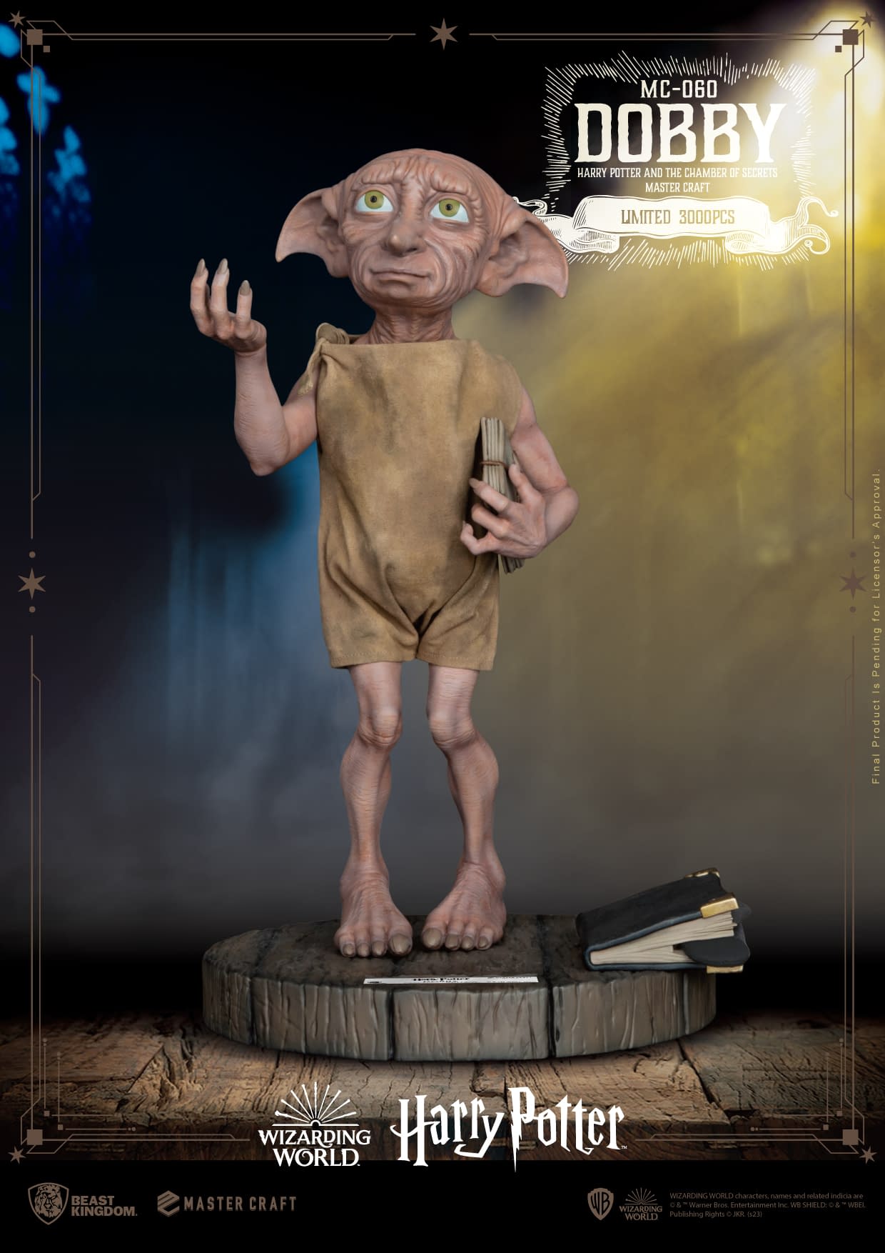 Bring Home Dobby from Harry Potter with Beast Kingdom Master Craft