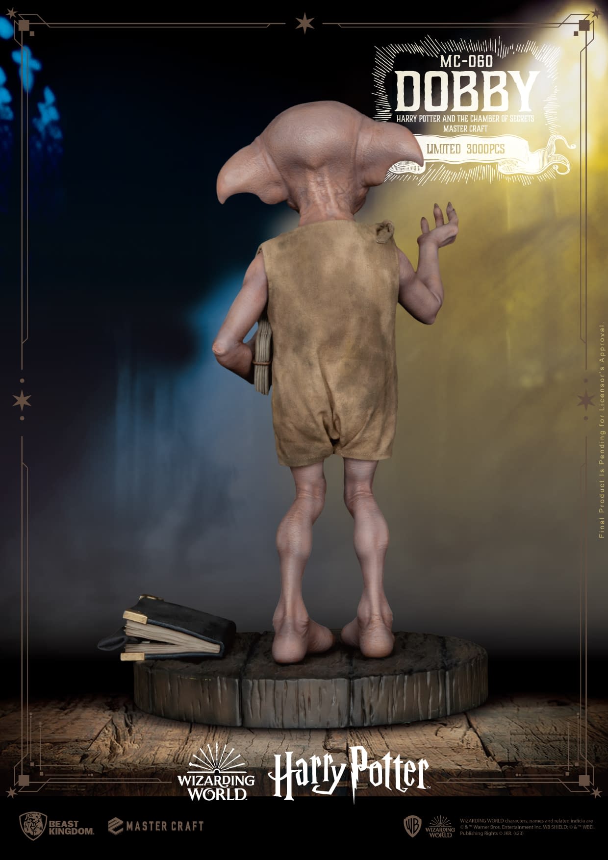 Bring Home Dobby from Harry Potter with Beast Kingdom Master Craft