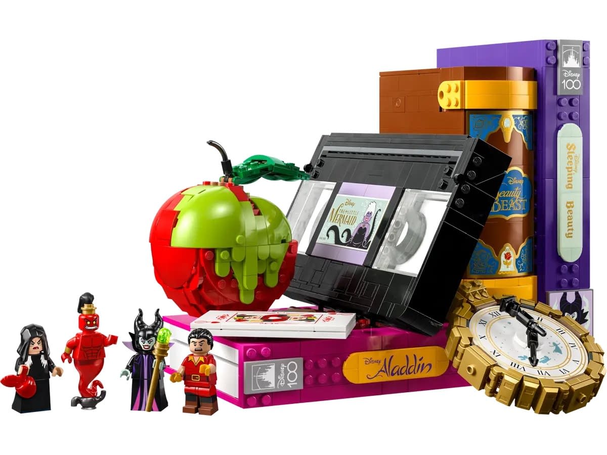 Build Disney VHS Tapes and More with New LEGO Disney Villains Set