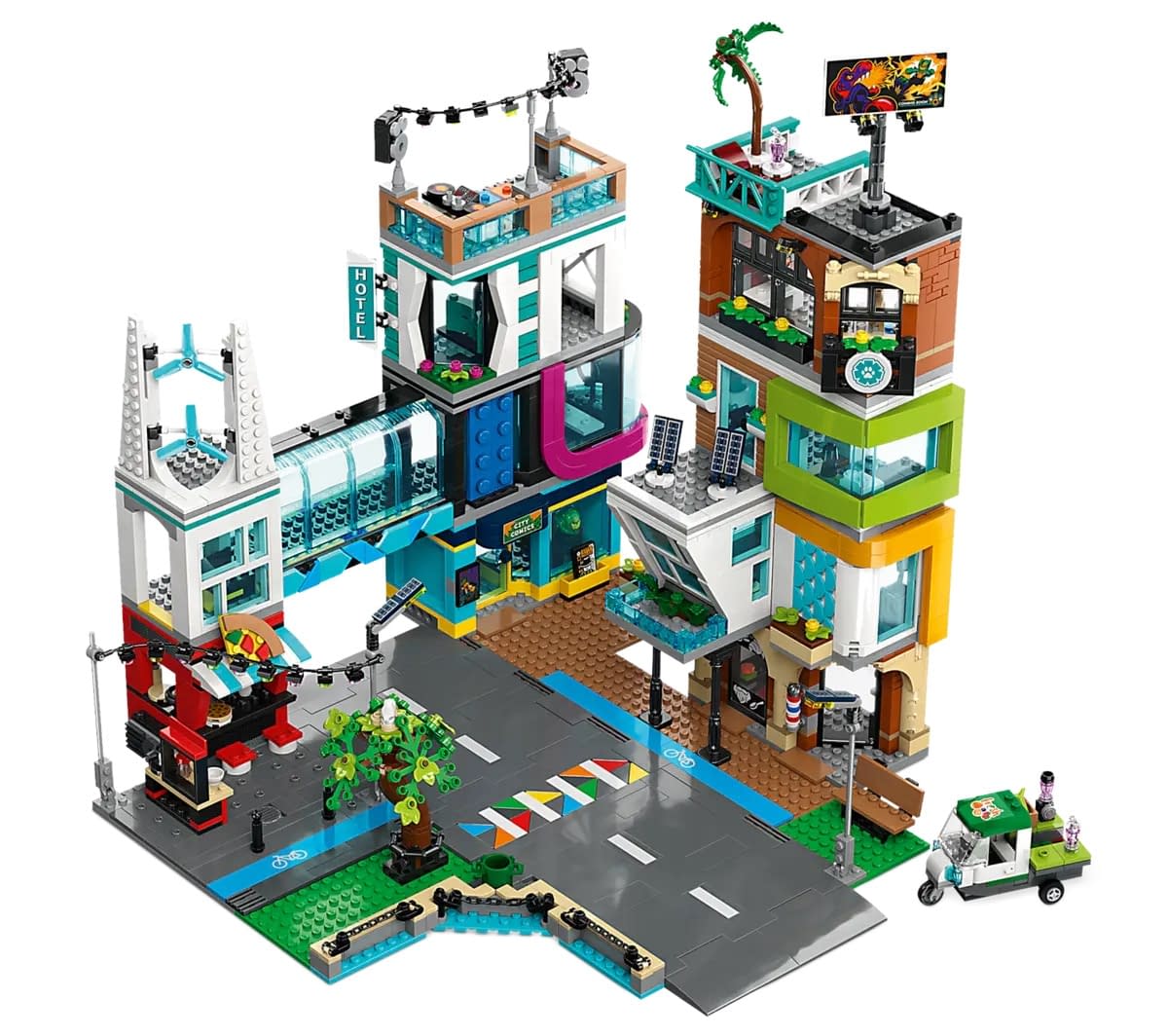virkningsfuldhed Glad vente Explore Downtown as LEGO Debuts Their Latest LEGO City Set