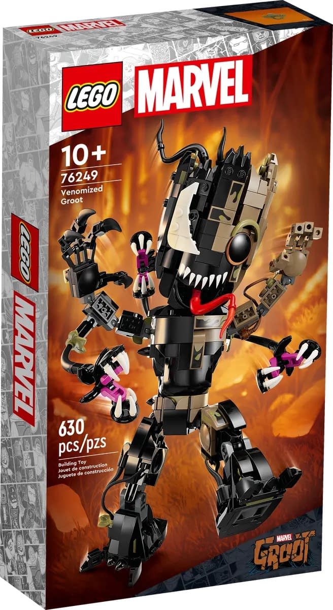 Marvel Comics Venomized Groot Comes to Life with New LEGO Set