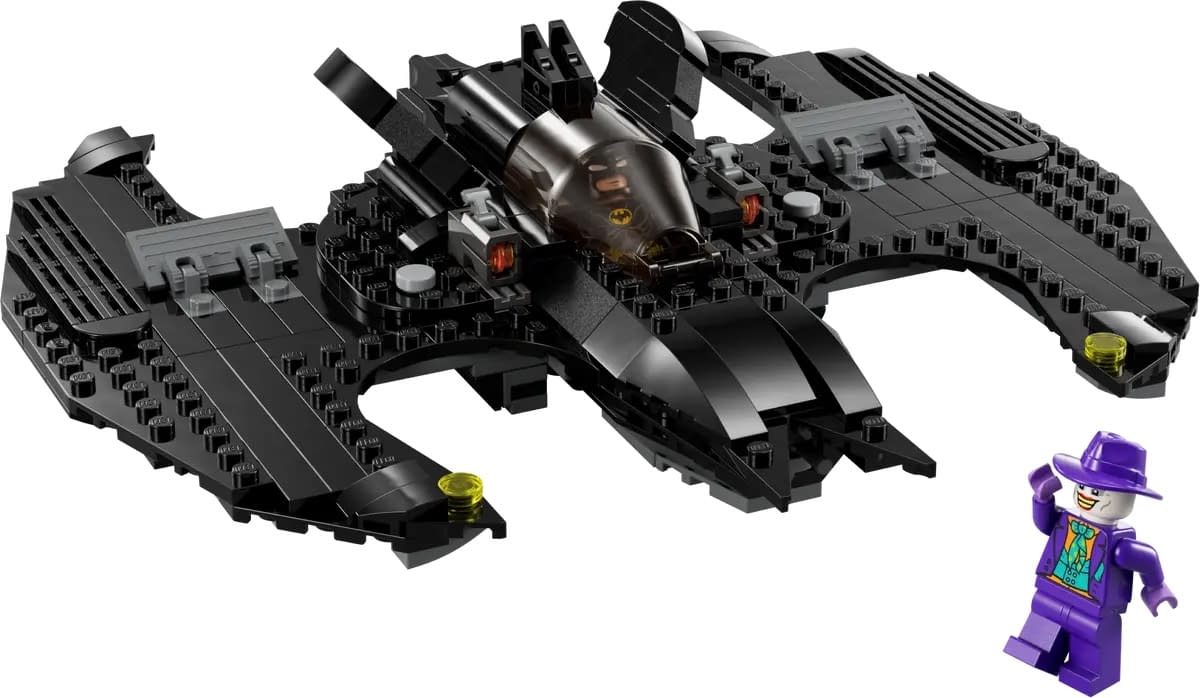 The Batman 1989 Batwing Takes Flight with New LEGO Set