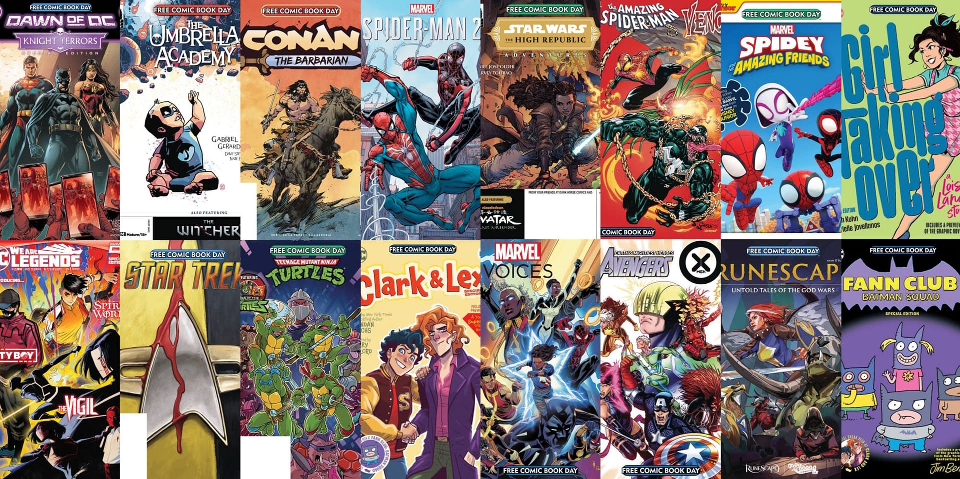 All 15 Free Comic Book Day 2023 Titles Also Released Digitally So Far