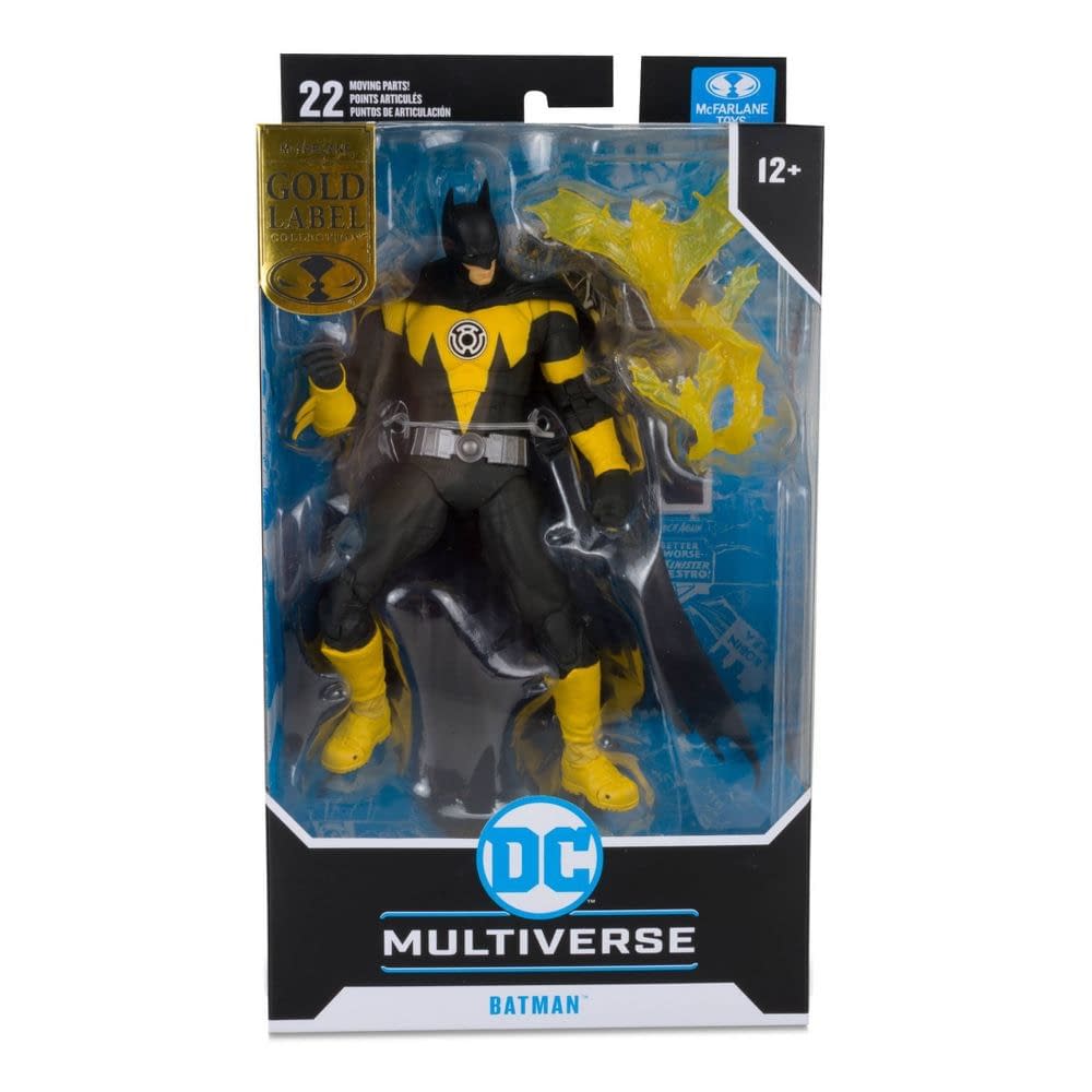 Batman Becomes a Yellow Lantern with McFarlane Toys DC Multiverse