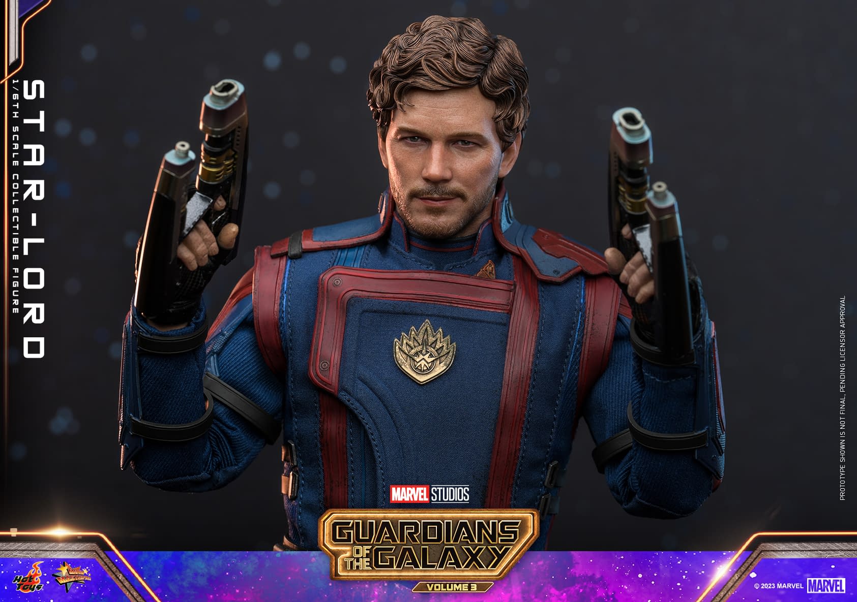 Guardians of the Galaxy Vol. 3 Star-Lord 1/6 Scale Hot Toys Revealed