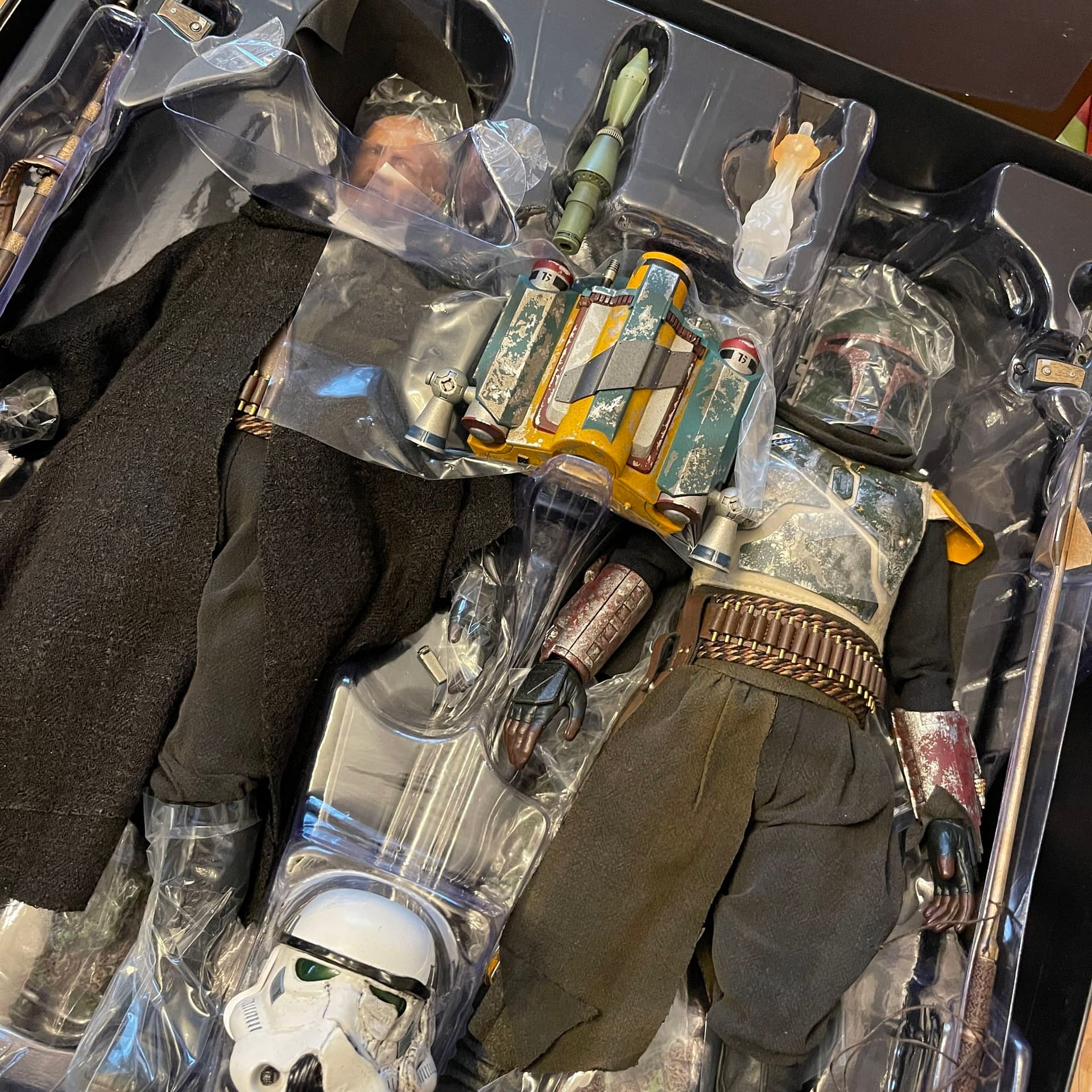 Star Wars Hot Toys Deluxe Boba Fett Set - Just A Simple Man 