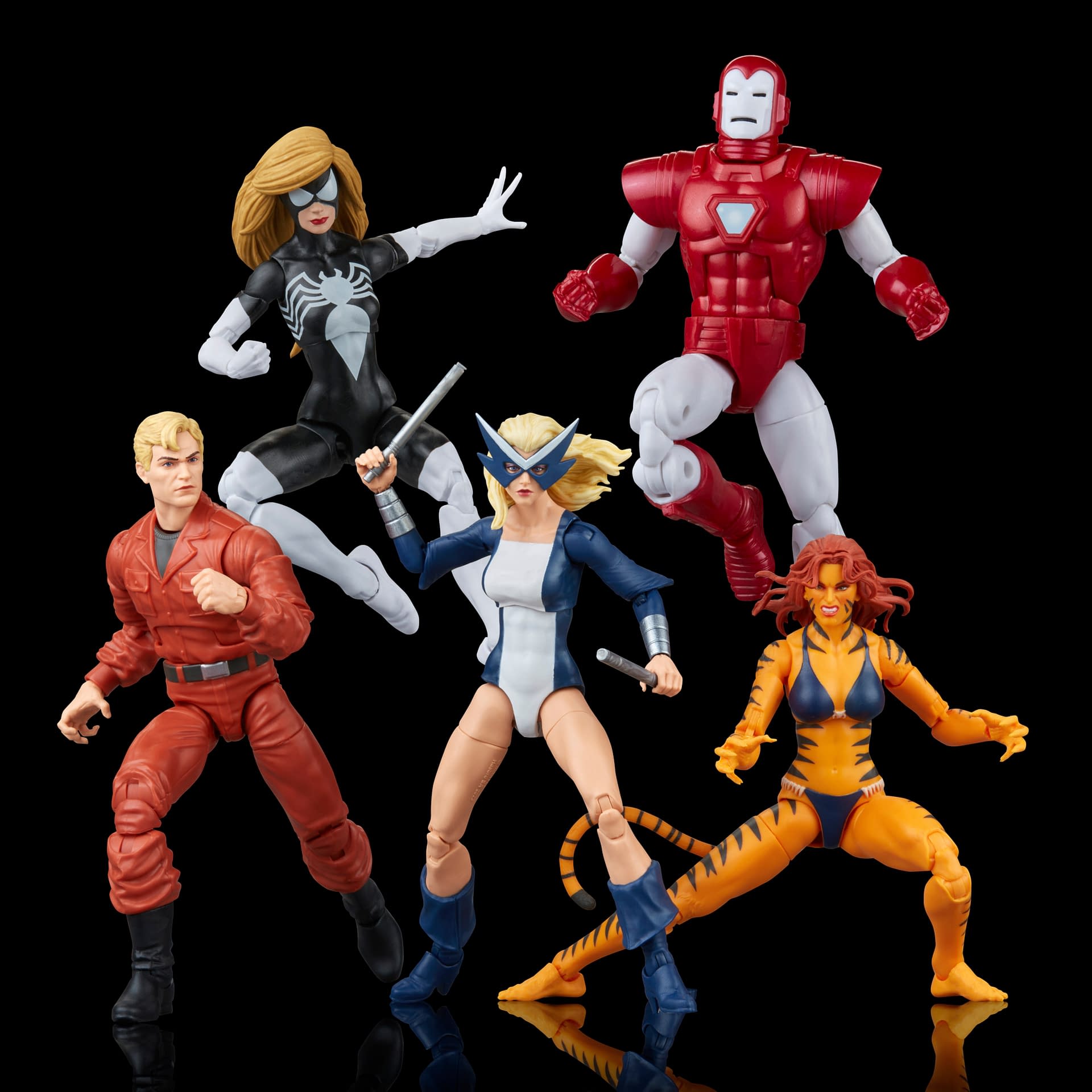 The West Coast Avengers Marvel Legends 5-Pack Set Revealed