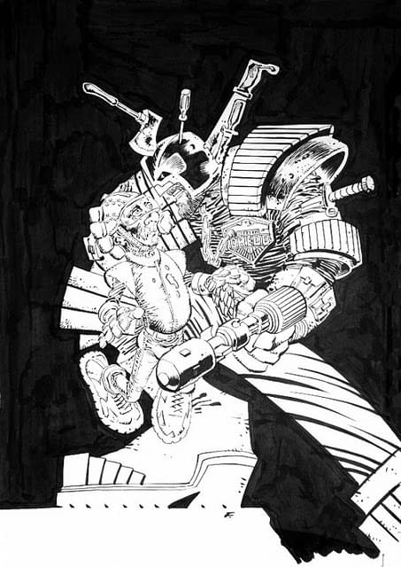 When Frank Miller Drew Judge Dredd And 2000AD Rejected It