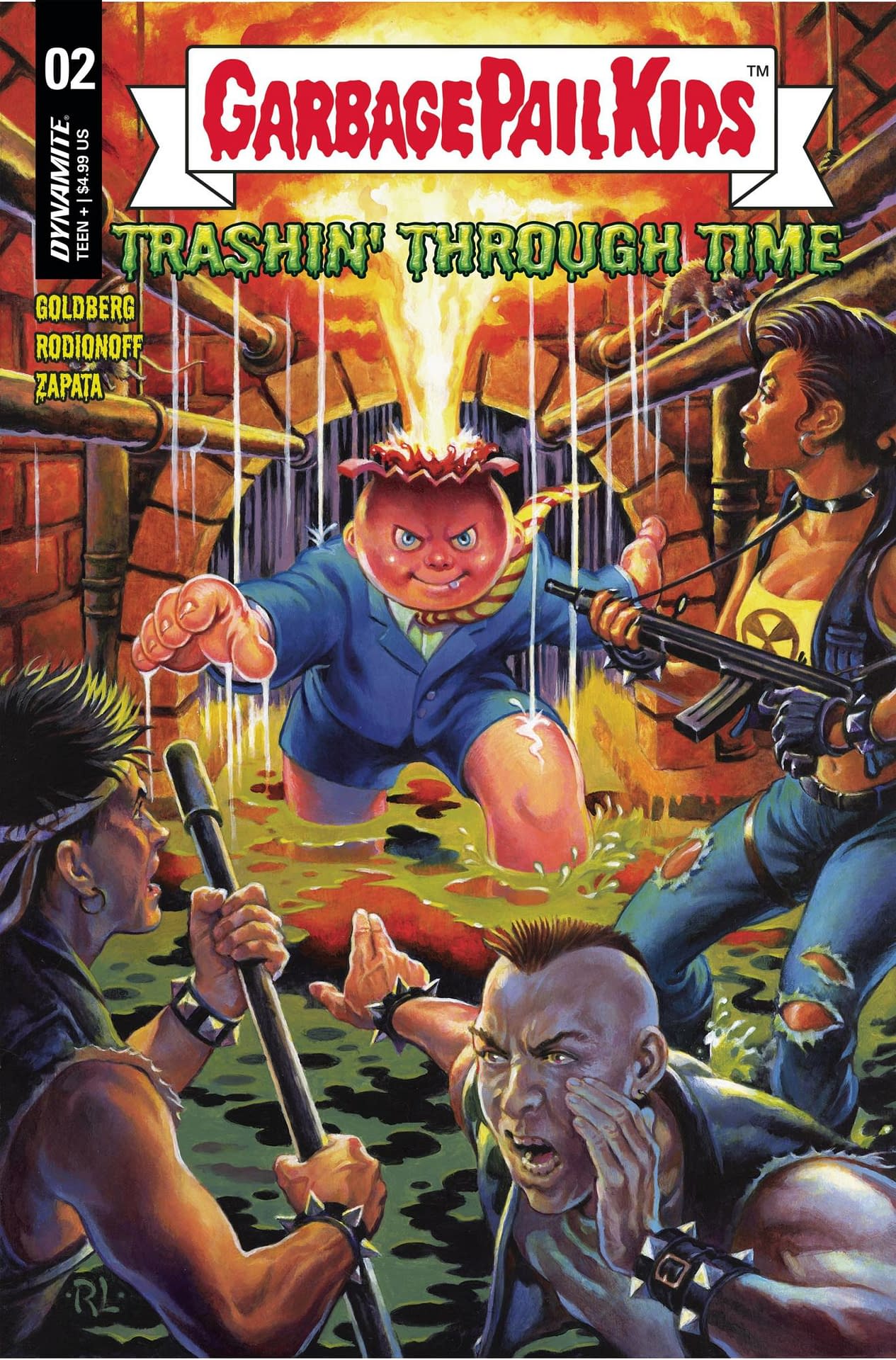 Cover image for Garbage Pail Kids: Trashin' Through Time #2