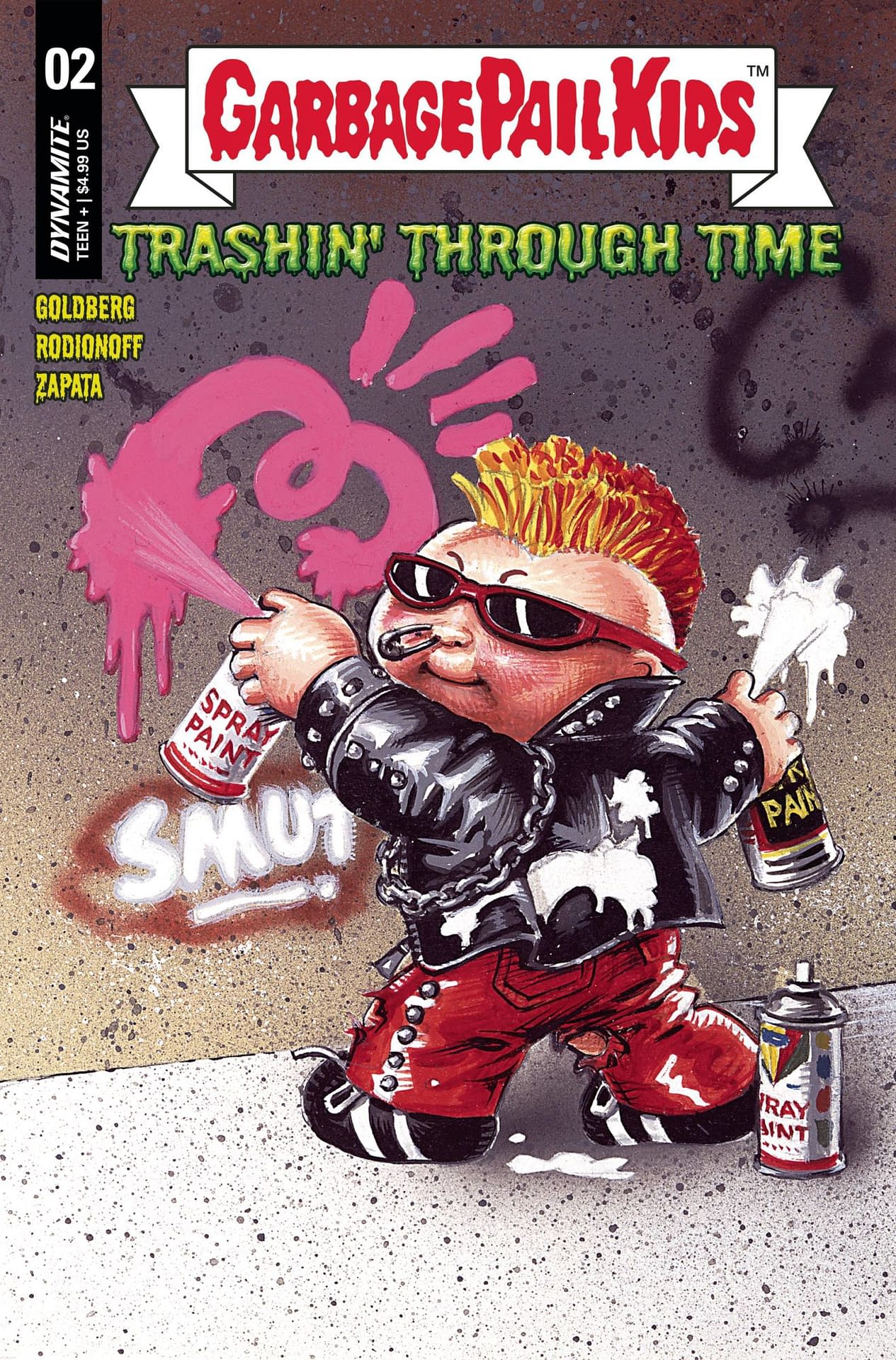 Cover image for GARBAGE PAIL KIDS THROUGH TIME #2 CVR D CLASSIC TRADING CARD