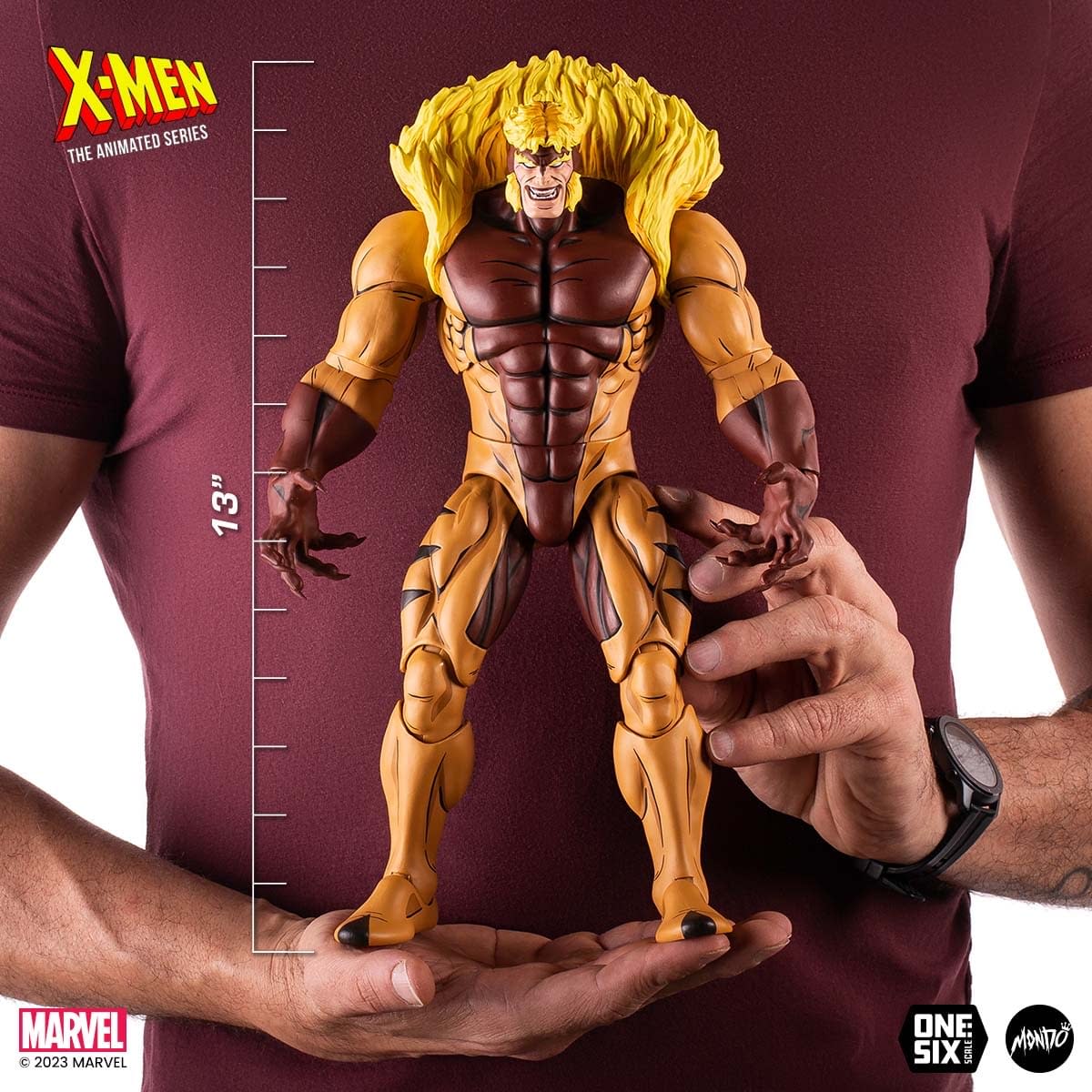 Exclusive X-Men: The Animated Series Sabretooth Figure Hits Mondo