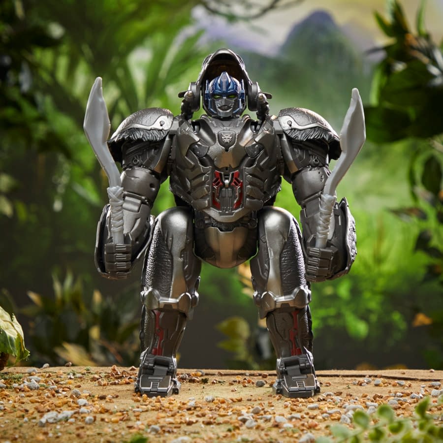 Hasbro Debuts New Transformers Optimus Primal Animatronic Figure