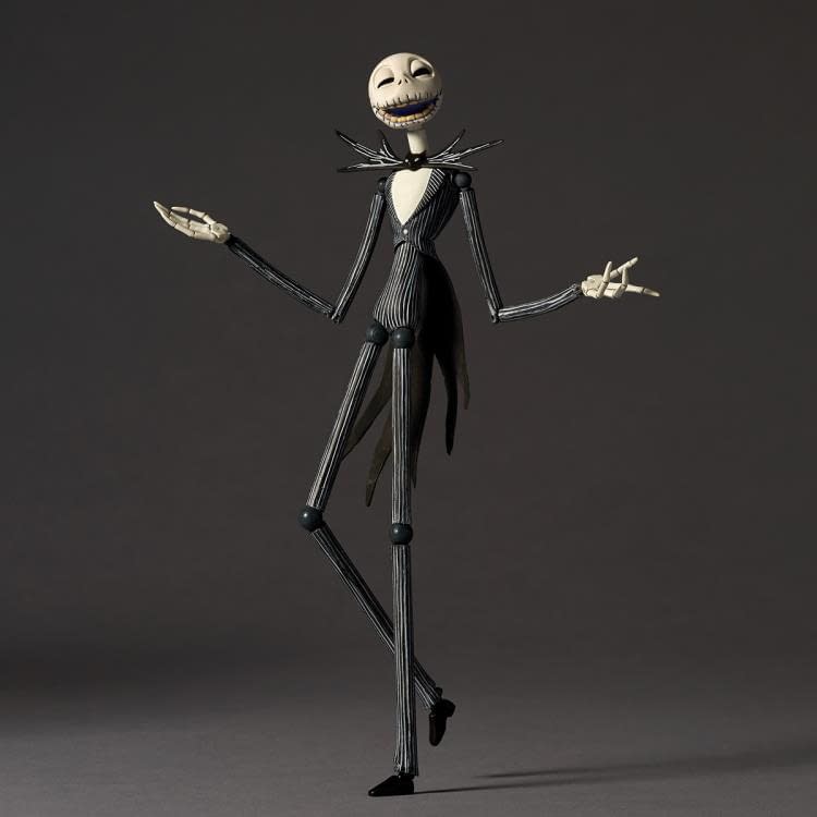 The Nightmare Before Christmas Jack Skellington Returns to Revoltech