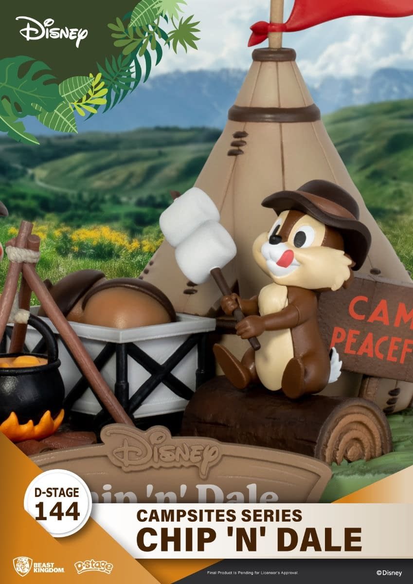 Go Camping with Mickey Mouse and Beast Kingdom with New D-Stages