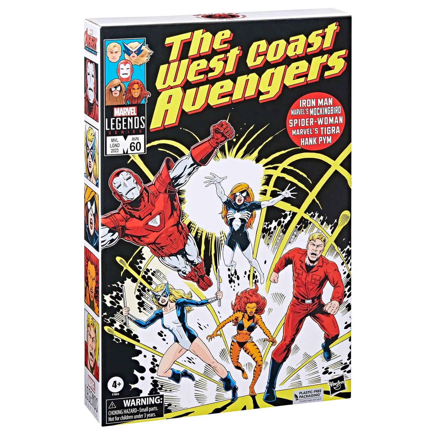 The West Coast Avengers Marvel Legends 5-Pack Set Revealed